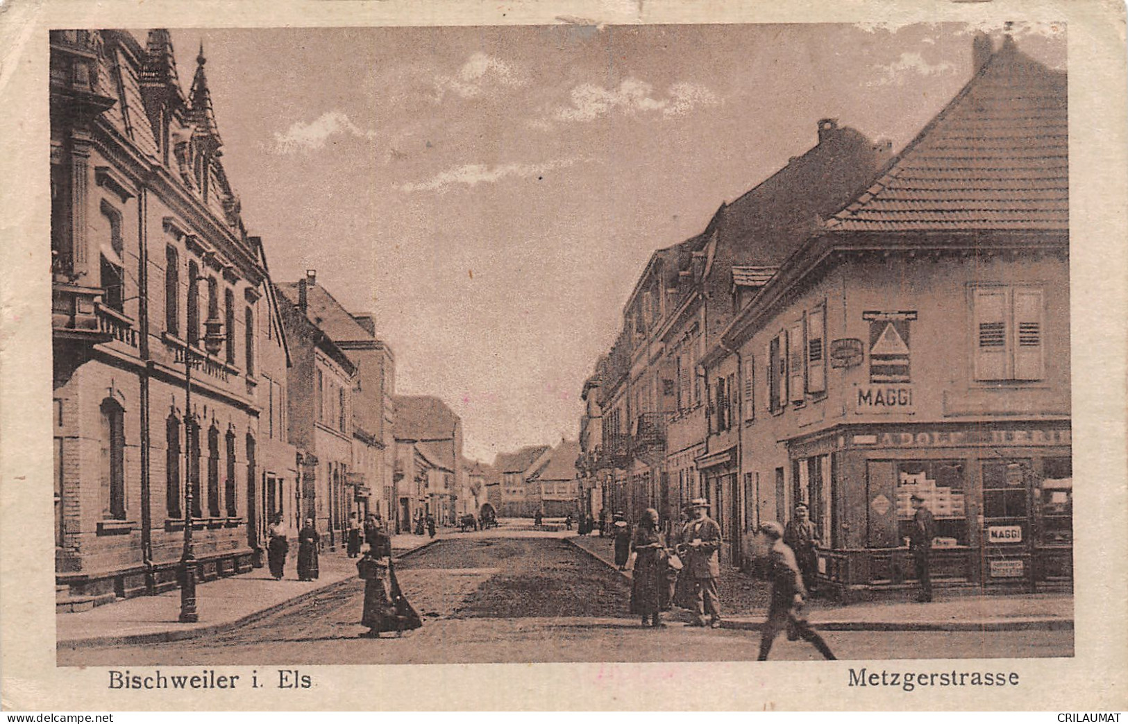 ET-SUISSE METZGERSTRASSE-N°T5087-F/0173 - Other & Unclassified