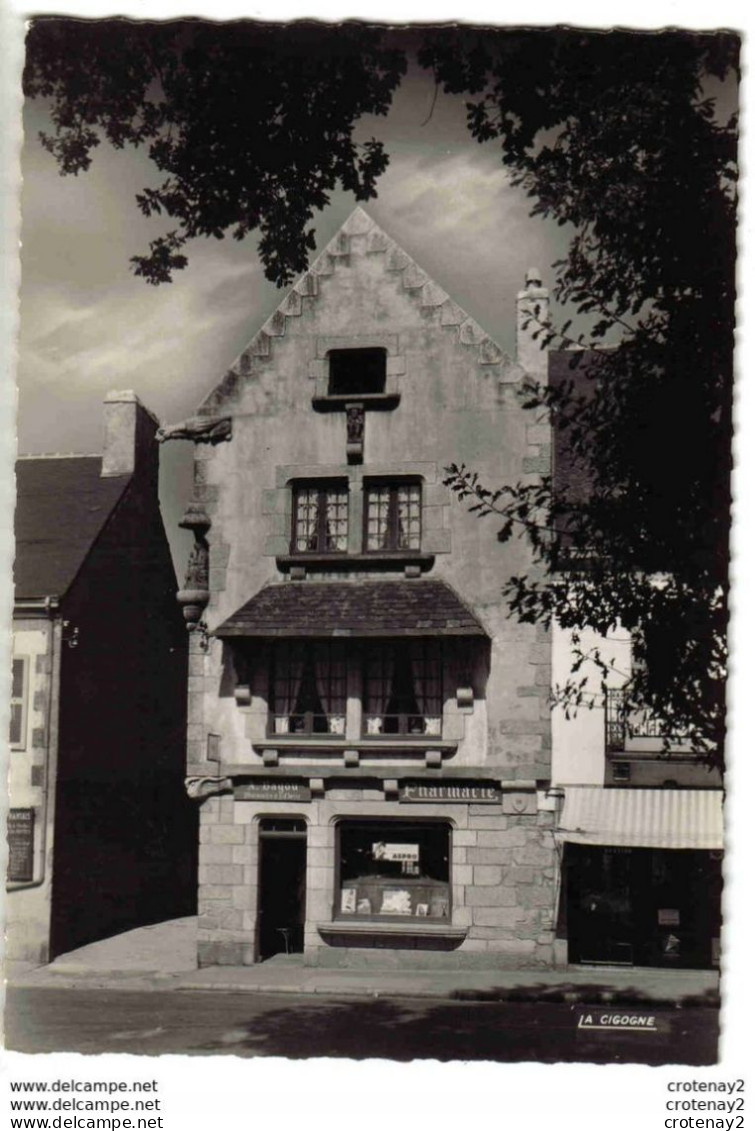 29 PONT AVEN N°217 16 Pharmacie A. Bayou Pharmacien De 1ère Classe PUB ASPRO Nautamine Piles HYDRA VOIR DOS - Pont Aven