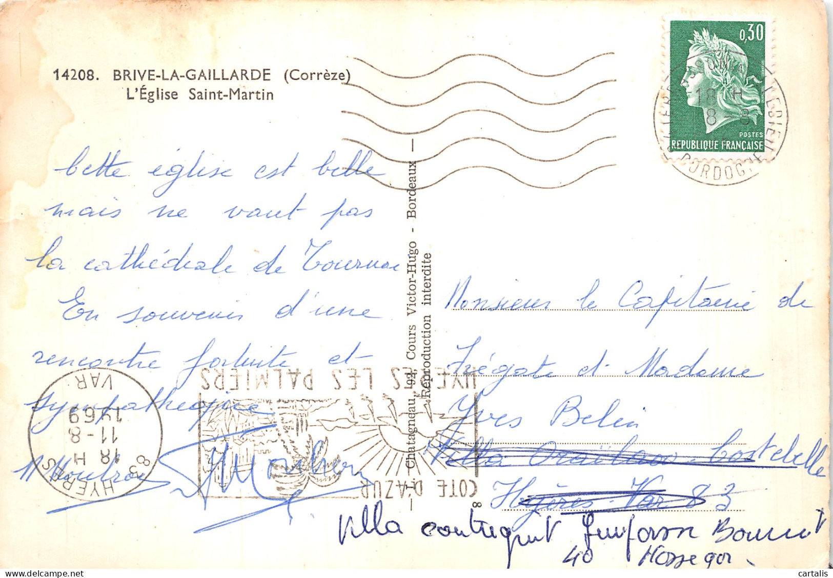 19-BRIVE LA GAILLARDE-N° 4457-C/0261 - Brive La Gaillarde