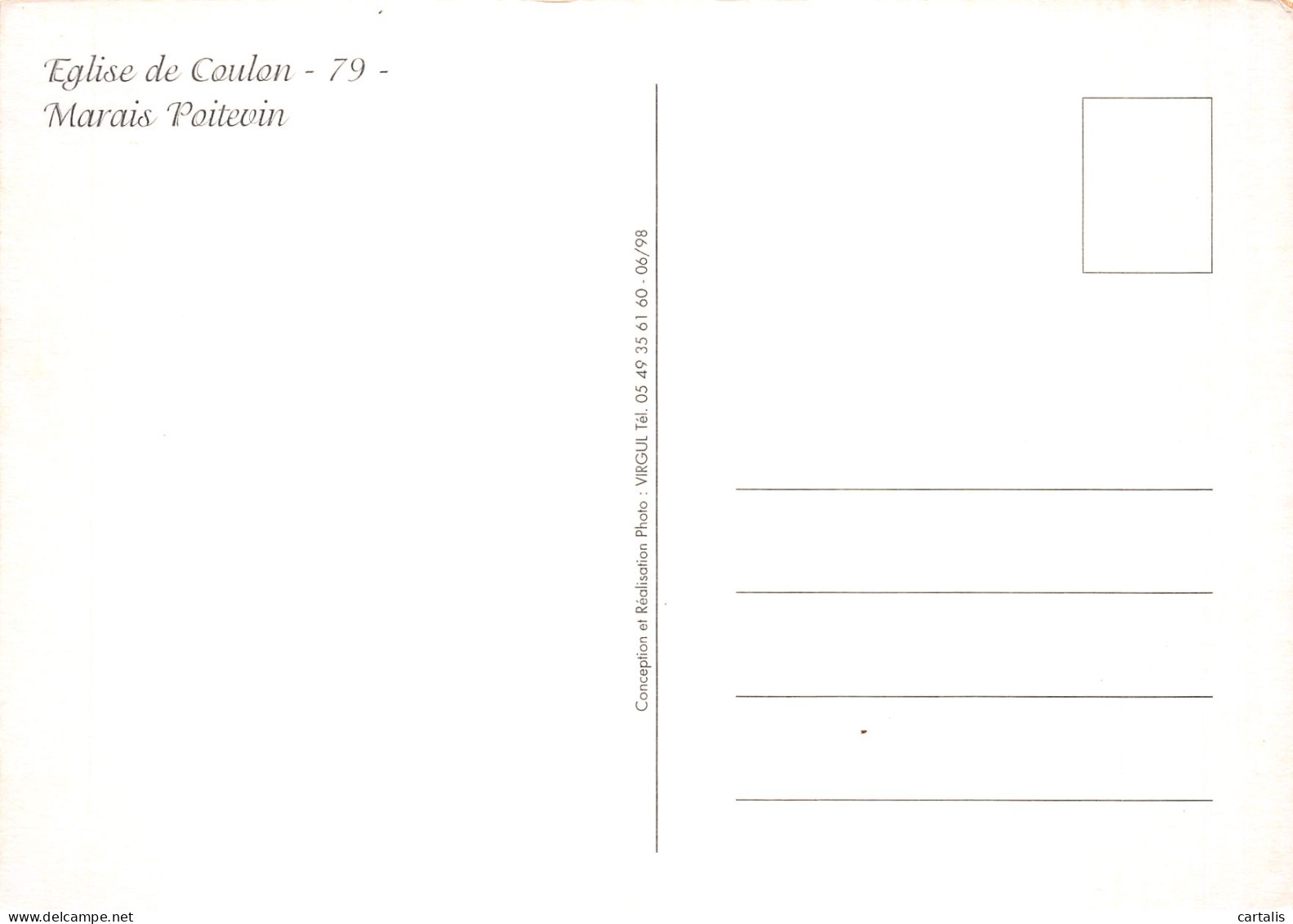 79-COULON-N° 4457-C/0199 - Coulonges-sur-l'Autize