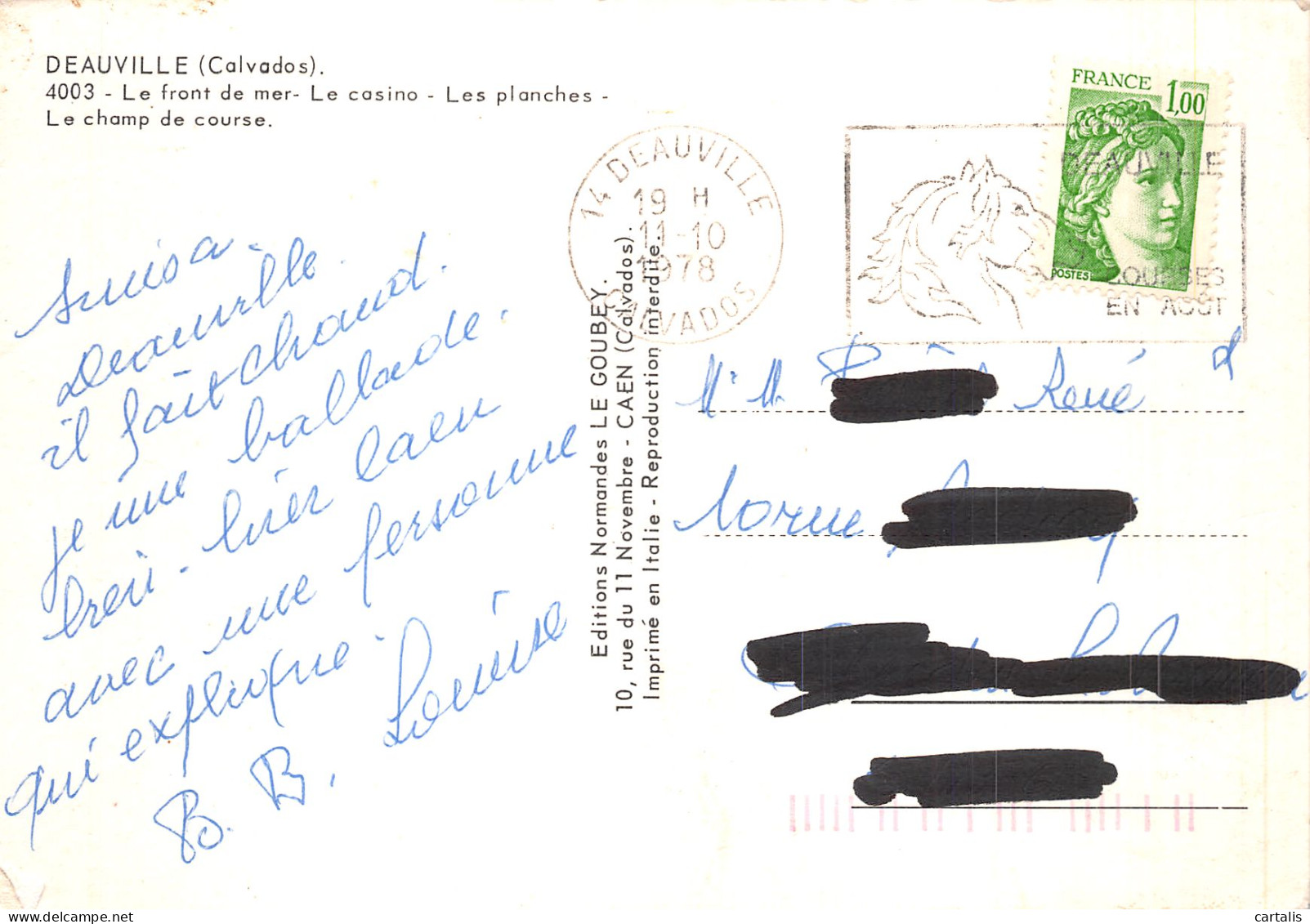 14-DEAUVILLE-N° 4457-C/0097 - Deauville