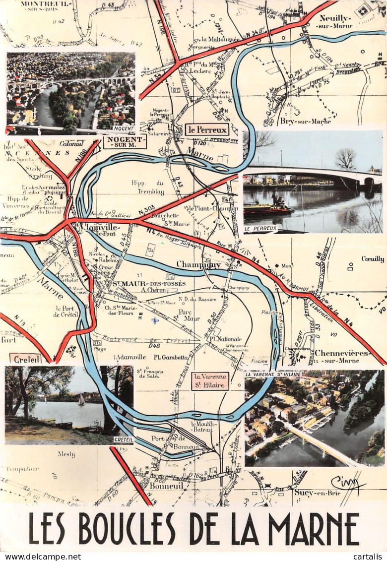 94-BOUCLES DE LA MARNE-N° 4457-C/0057 - Autres & Non Classés