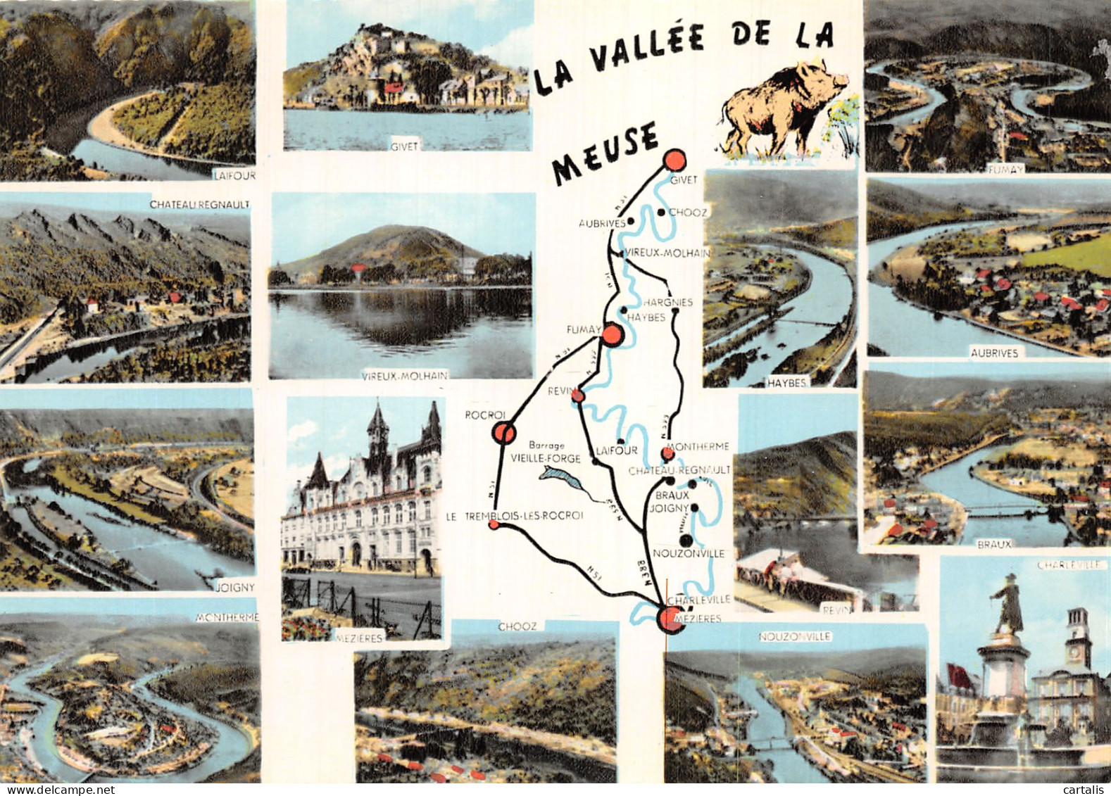 08-LA VALLEE DE LA MEUSE-N° 4457-C/0005 - Other & Unclassified