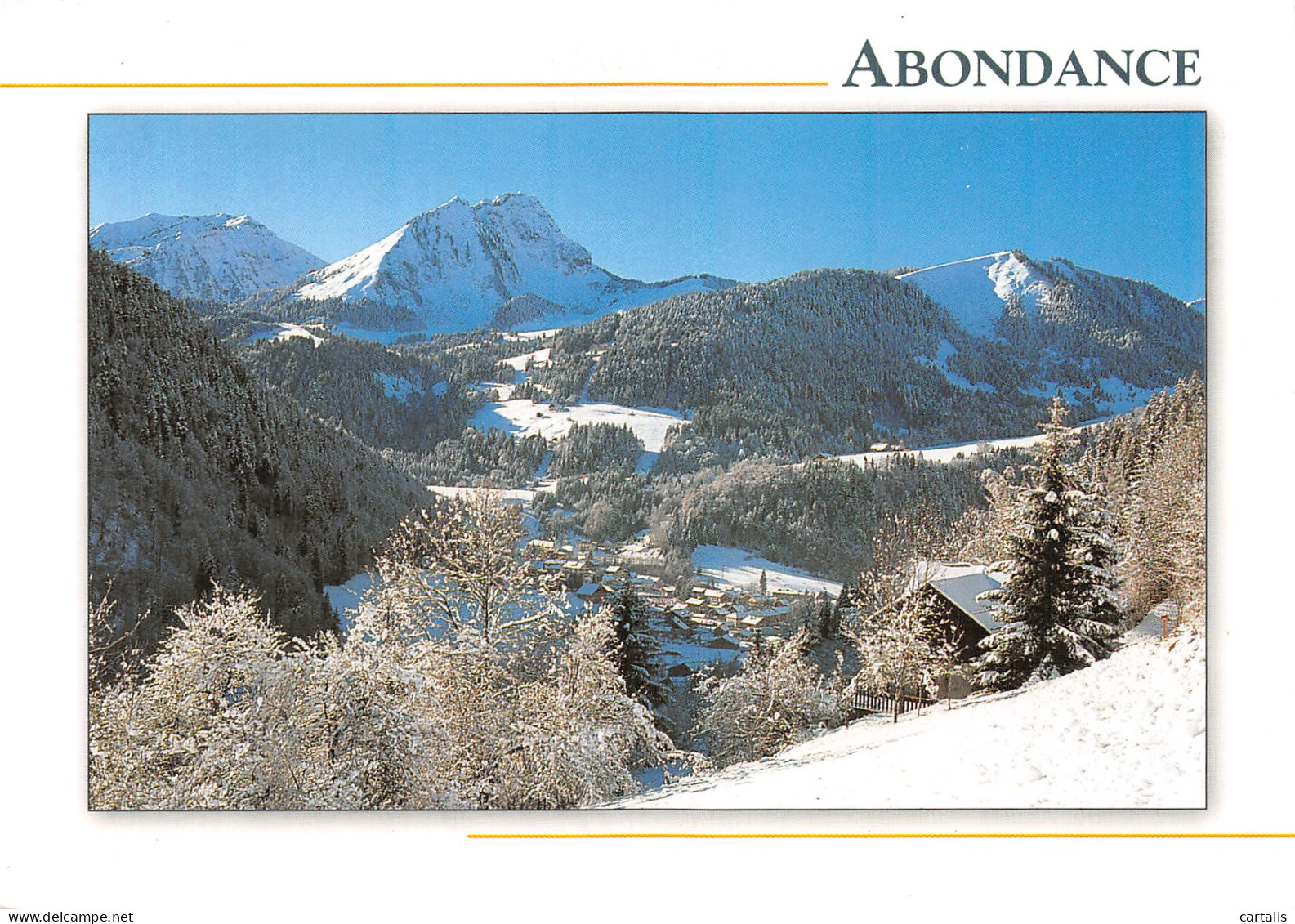 74-ABONDANCE-N° 4457-B/0399 - Abondance