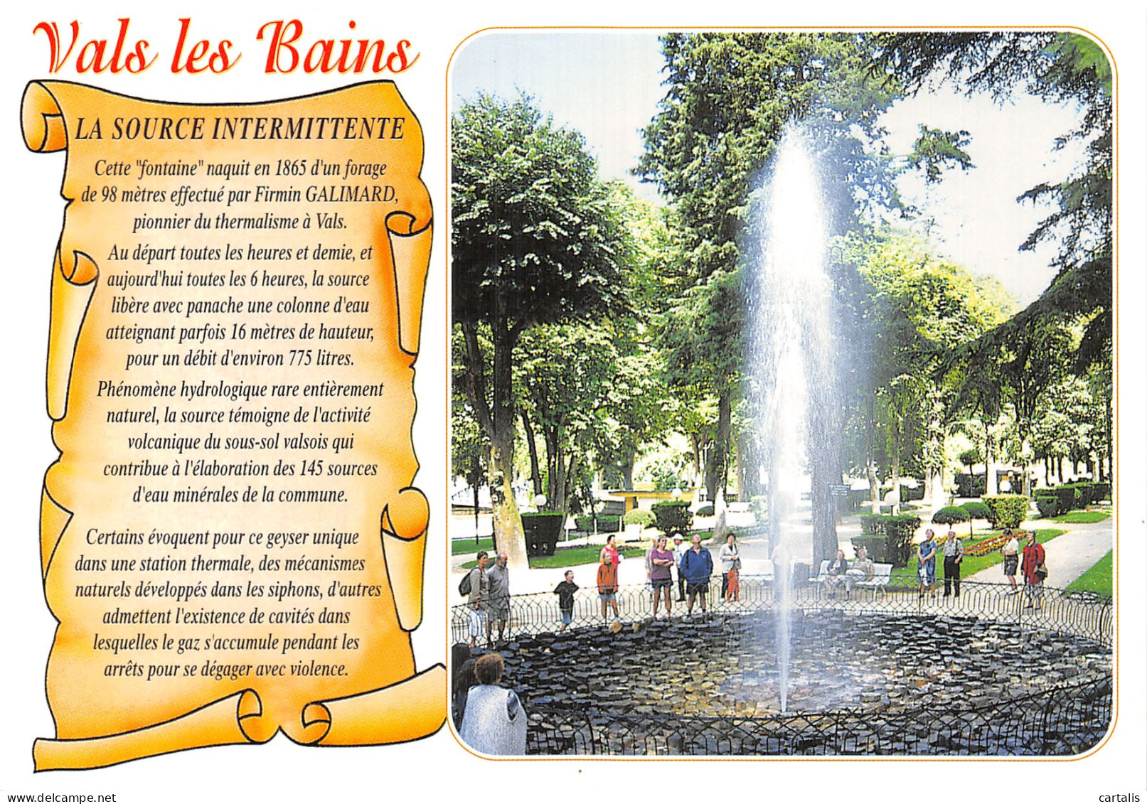 07-VALS LES BAINS-N° 4457-B/0387 - Vals Les Bains