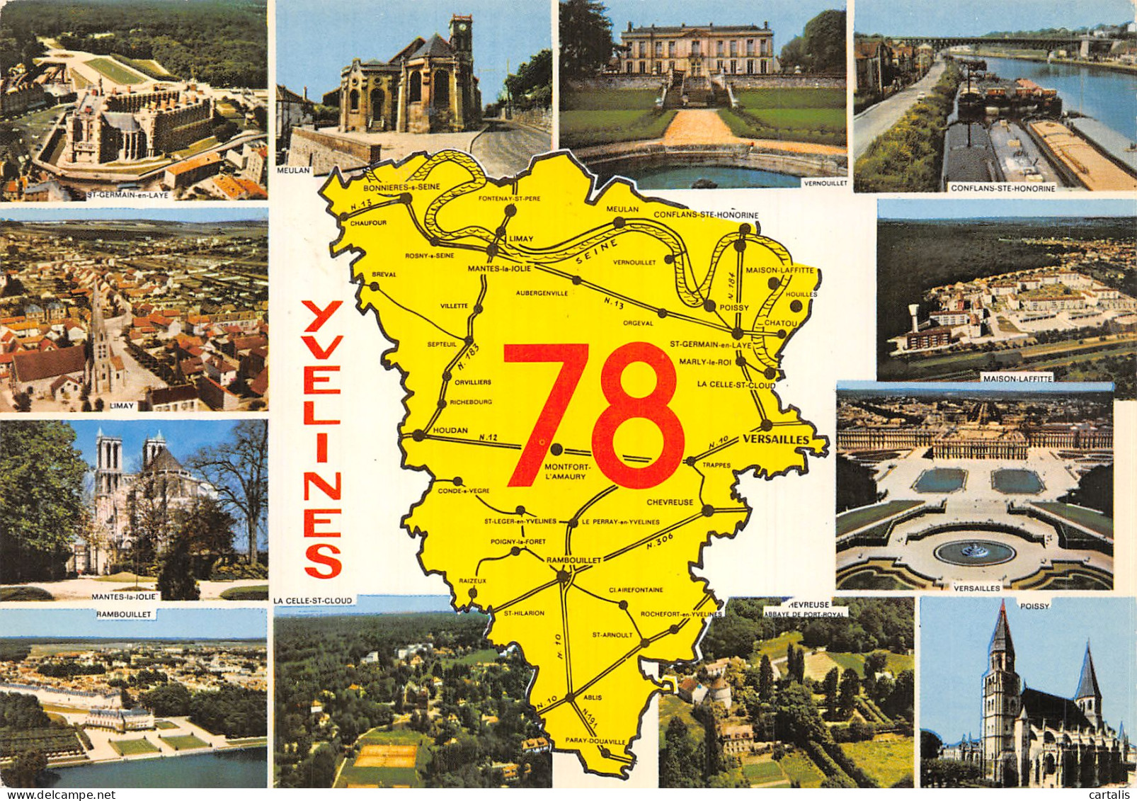 78-YVELINES-N° 4457-B/0337 - Sonstige & Ohne Zuordnung