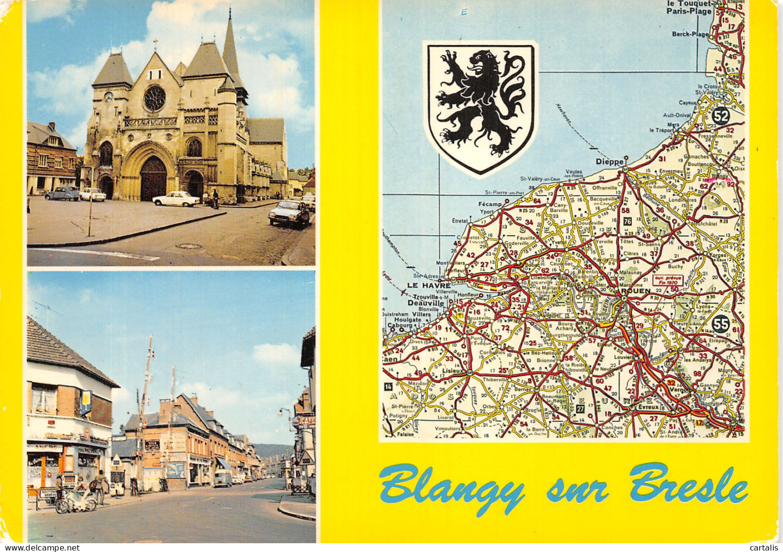 76-BLANGY SUR BRESLE-N° 4457-B/0305 - Blangy-sur-Bresle