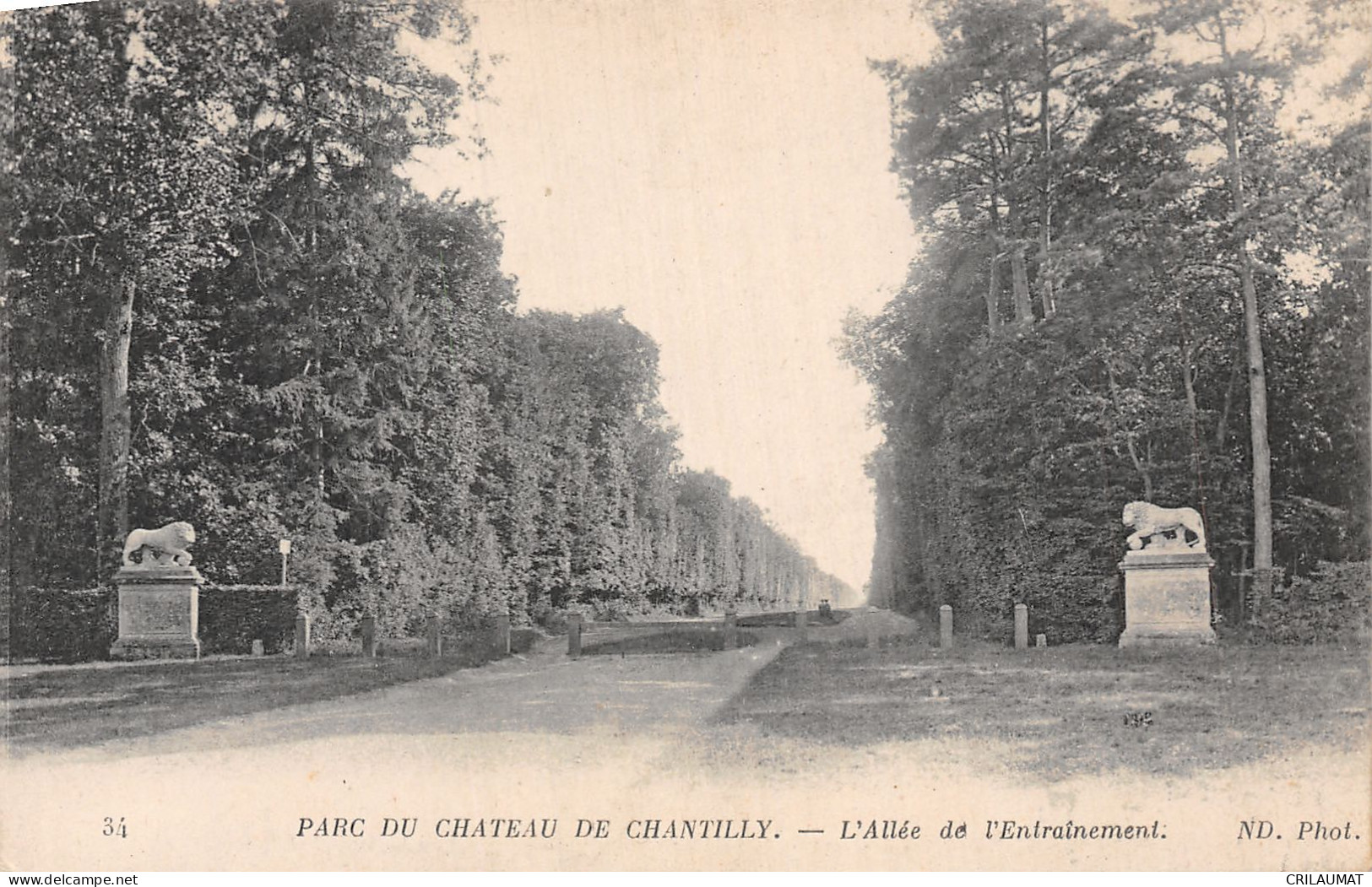 60-CHANTILLY-N°T5087-H/0375 - Chantilly