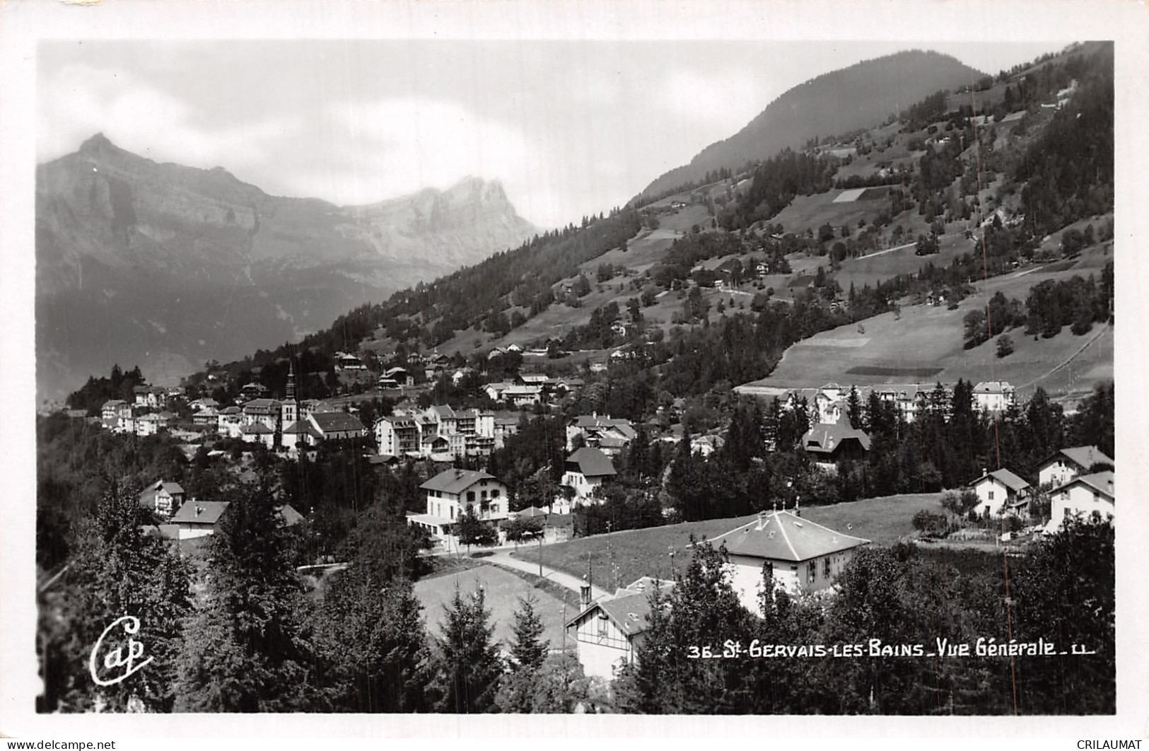 74-SAINT GERVAIS LES BAINS-N°T5087-H/0199 - Saint-Gervais-les-Bains