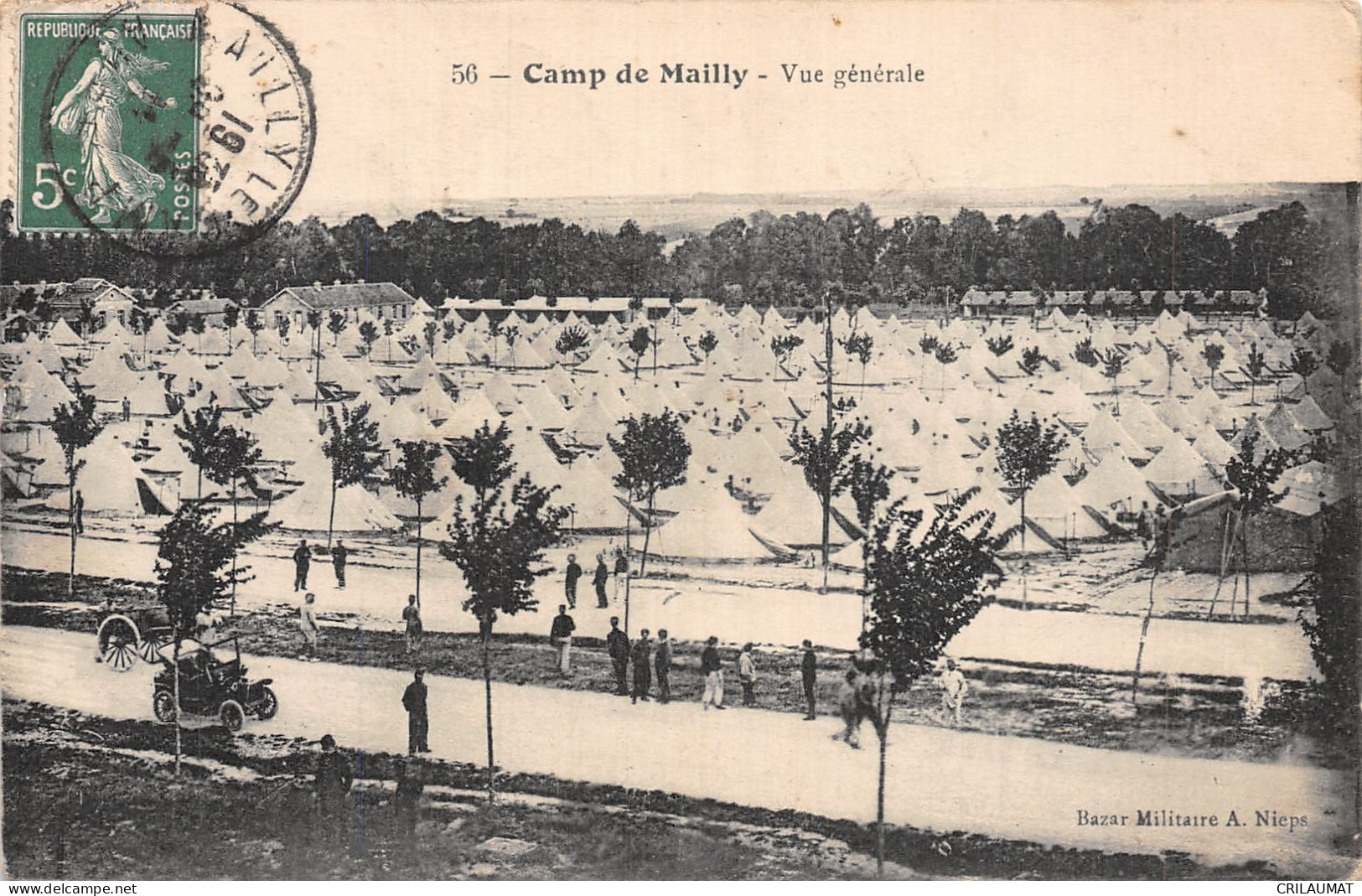 10-CAMP DE MAILLY-N°T5087-H/0117 - Andere & Zonder Classificatie