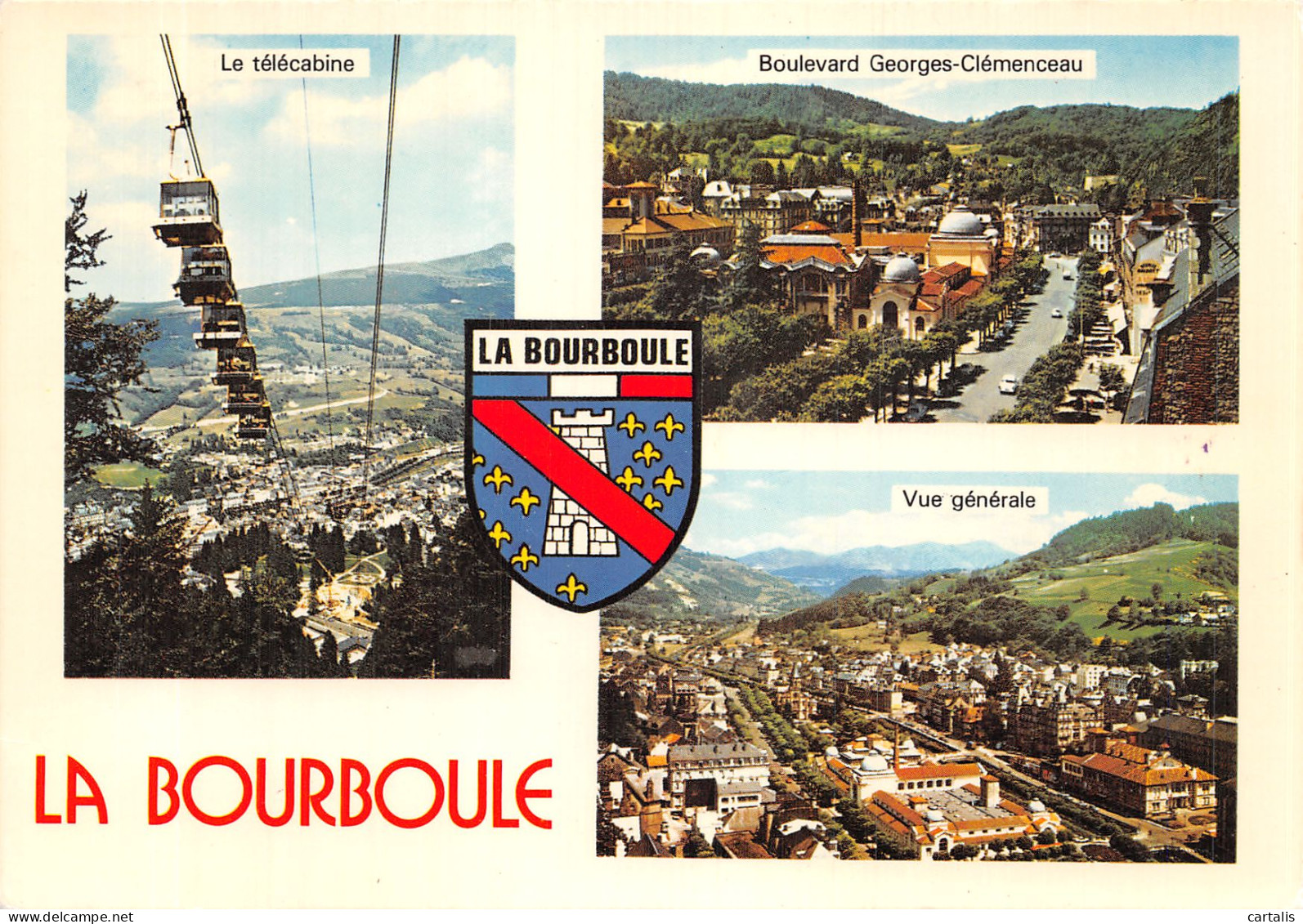 63-LA BOURBOULE-N° 4458-A/0369 - La Bourboule