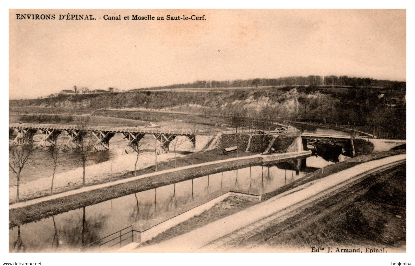 Environs D'Epinal - Canal Et Moselle Au Saut-le-Cerf - Epinal