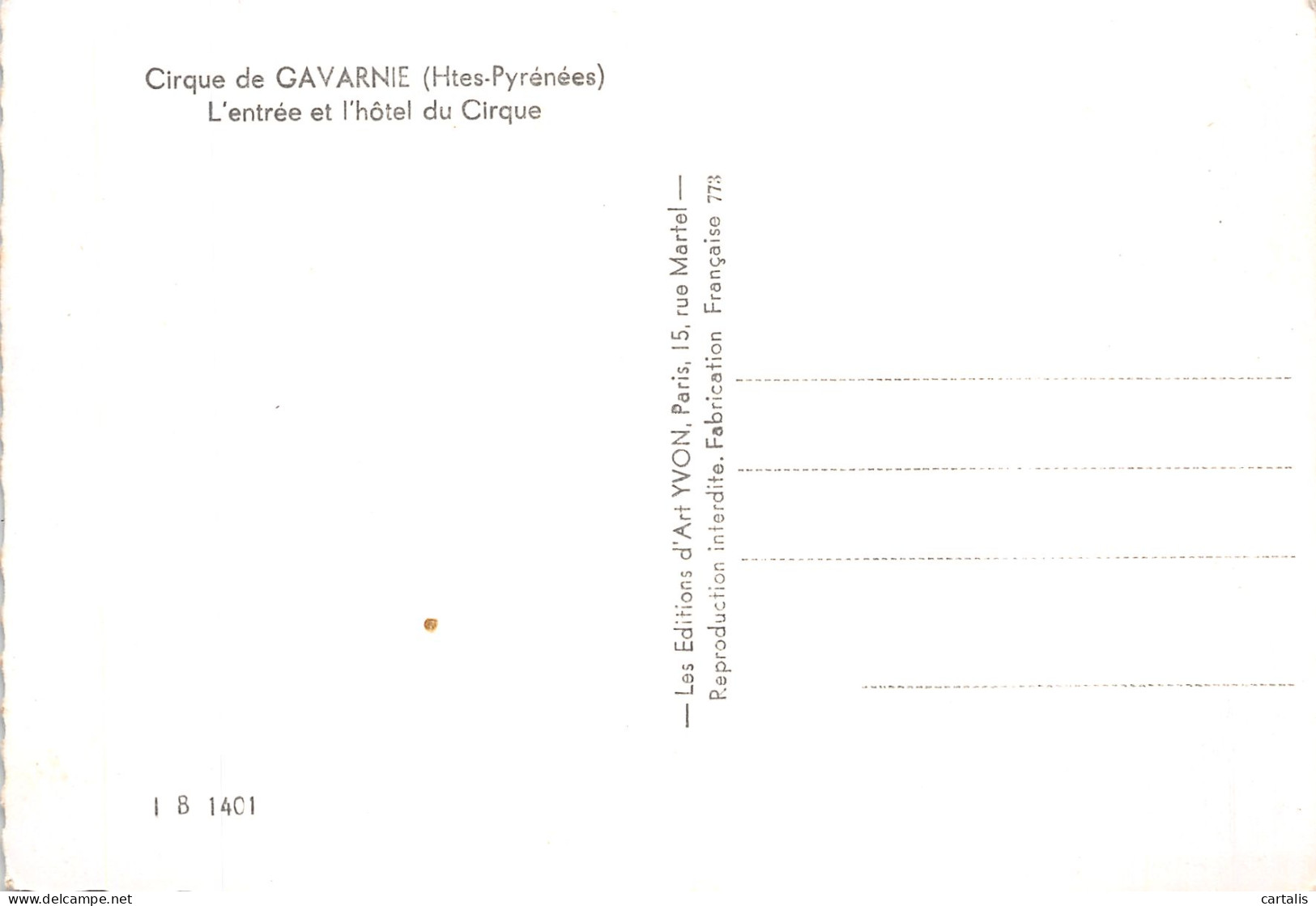 65-GAVARNIE-N° 4458-A/0033 - Gavarnie