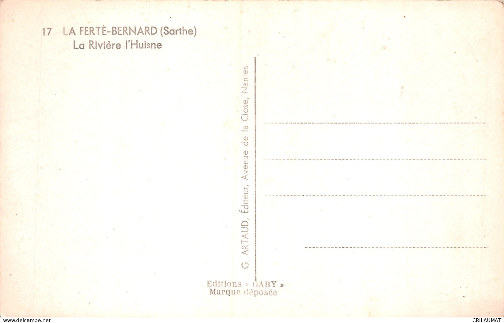 72-LA FERTE BERNARD-N°T5088-E/0033 - La Ferte Bernard