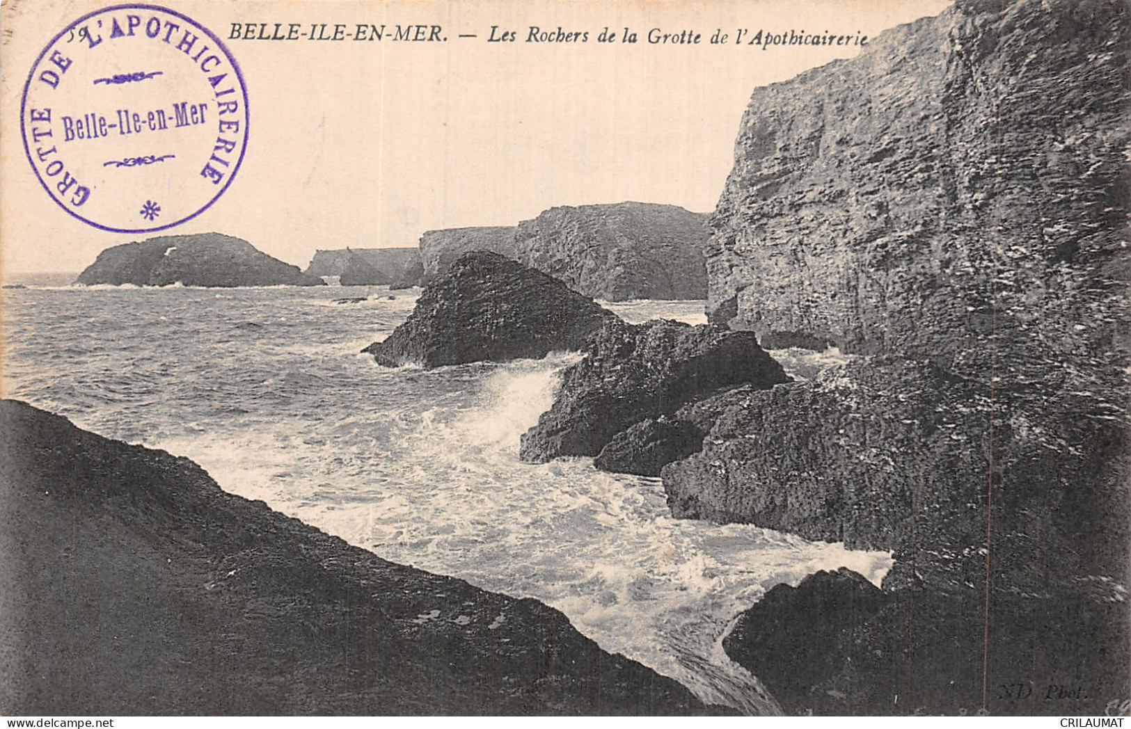 56-BELLE ILE EN MER-N°T5088-D/0075 - Belle Ile En Mer