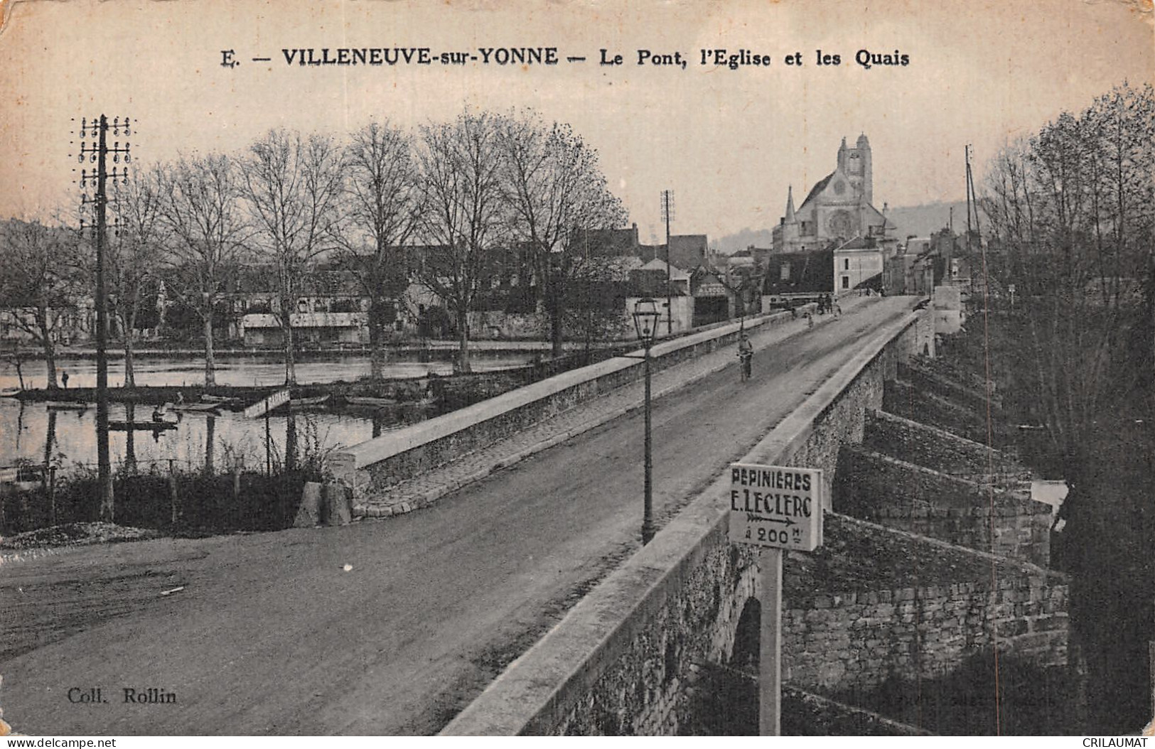 89-VILLENEUVE SUR YONNE-N°T5088-C/0371 - Villeneuve-sur-Yonne