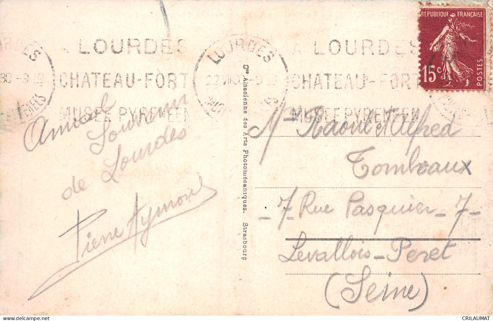 65-LOURDES-N°T5088-C/0331 - Lourdes