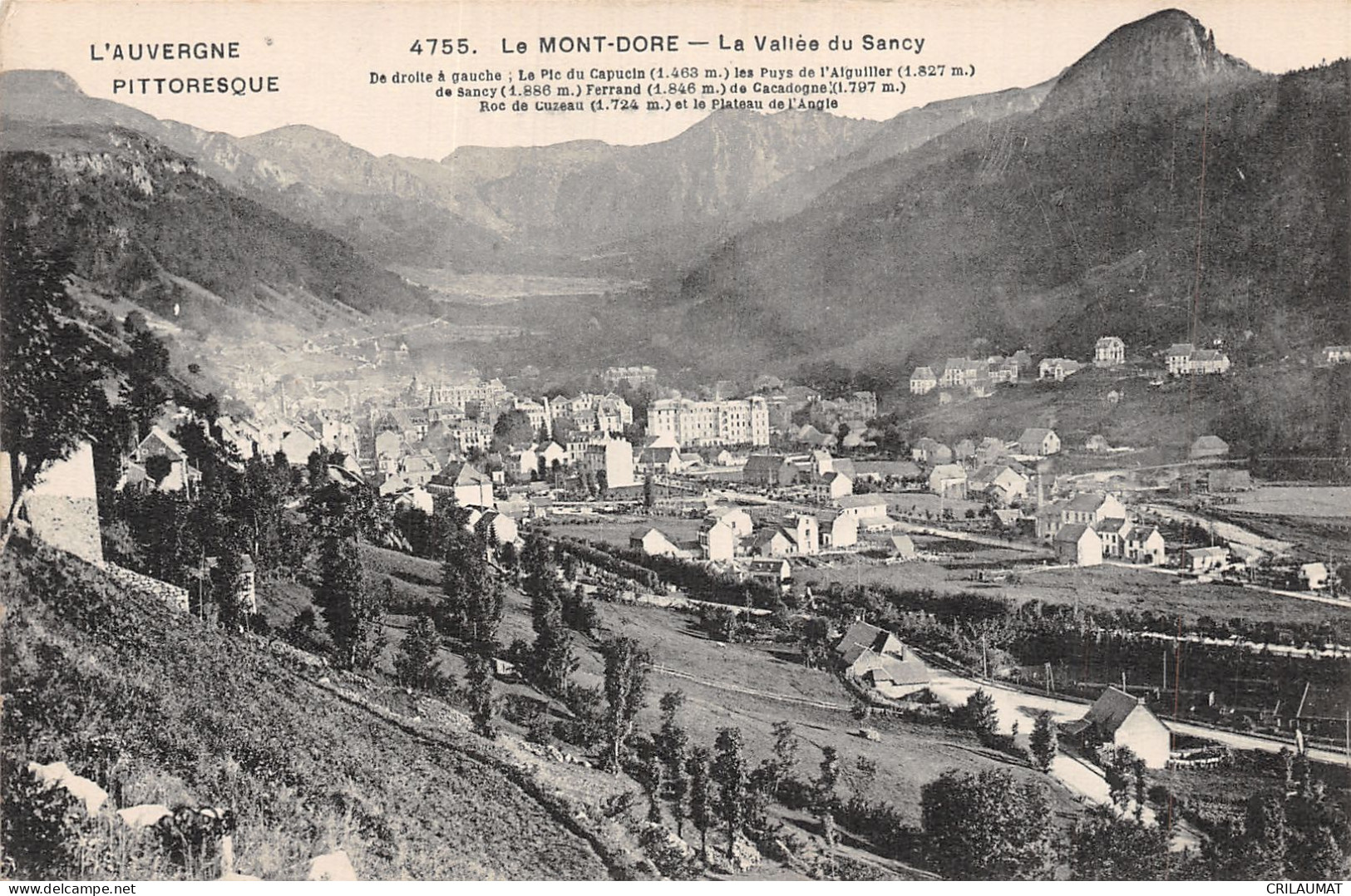 63-LE MONT DORE-N°T5088-C/0317 - Le Mont Dore