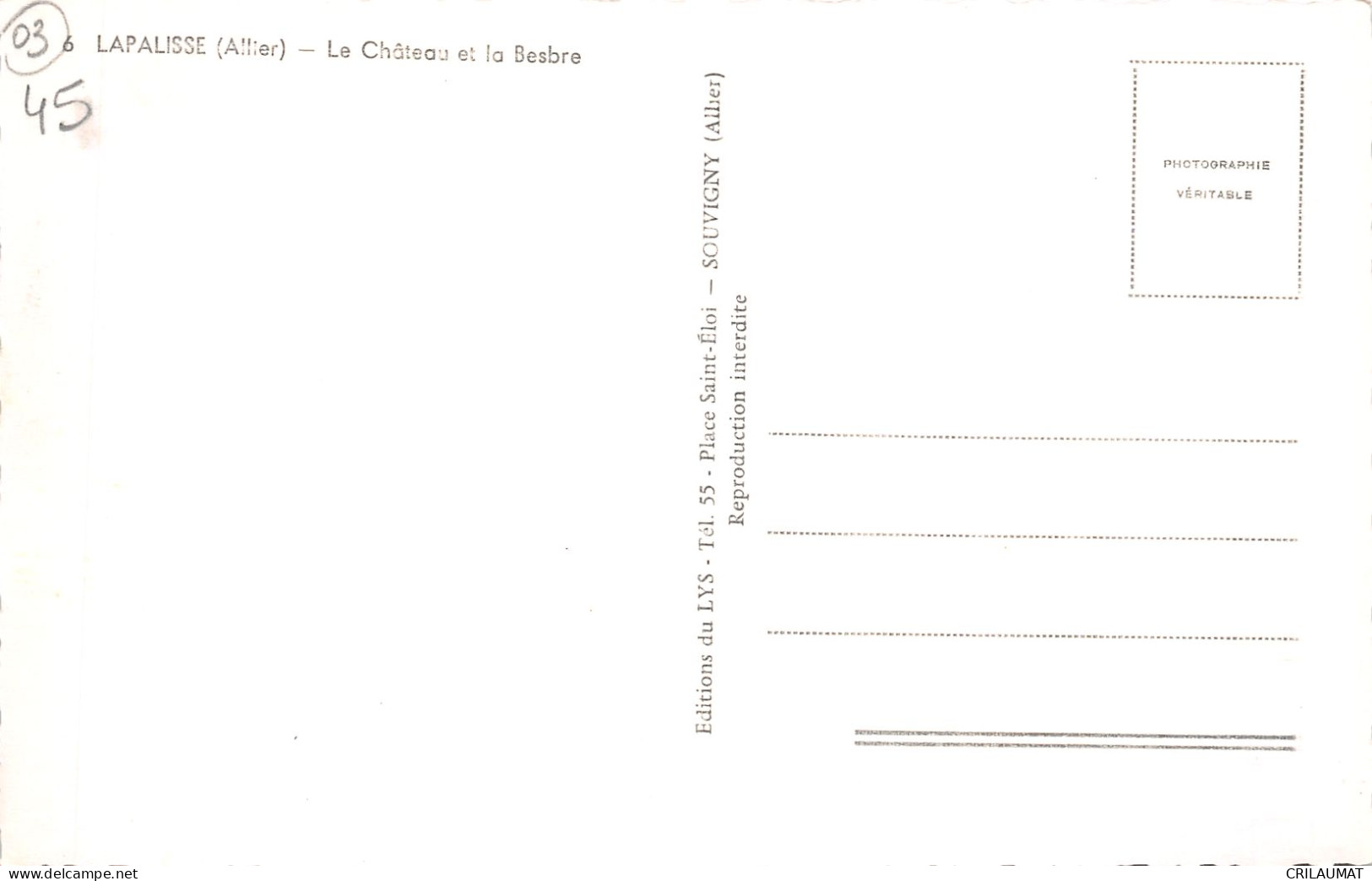 03-LAPALISSE-N°T5088-C/0219 - Lapalisse