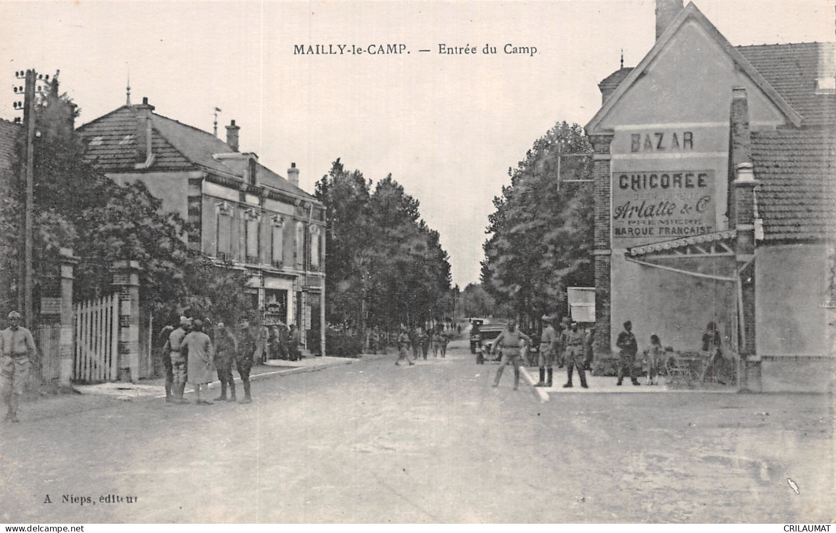 10-MAILLY LE CAMP-N°T5088-C/0151 - Mailly-le-Camp