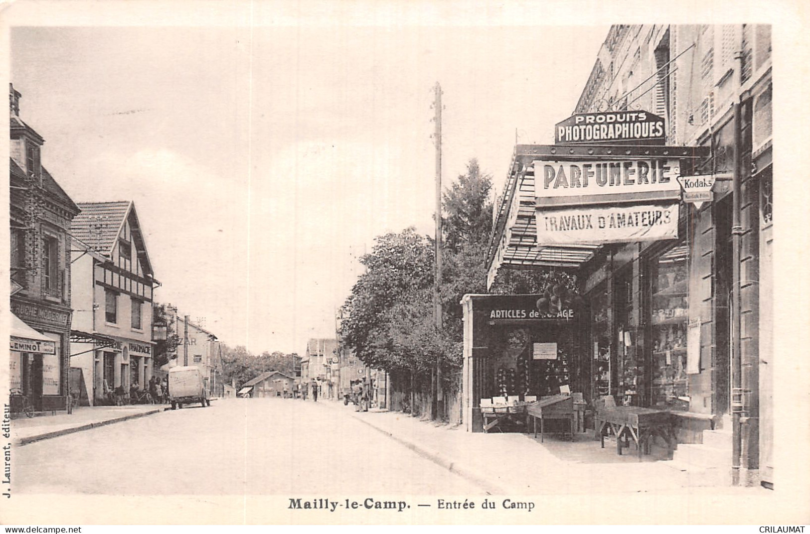 10-MAILLY LE CAMP-N°T5088-C/0149 - Mailly-le-Camp