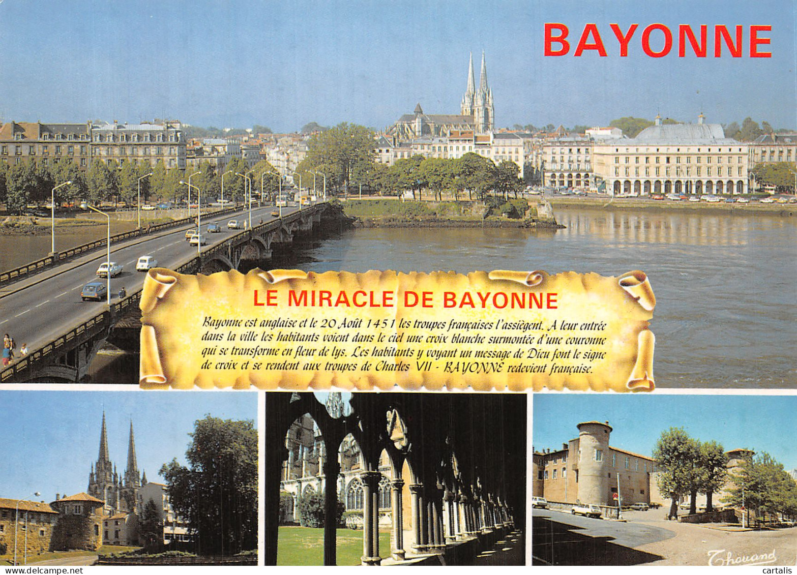 64-BAYONNE-N° 4458-D/0383 - Bayonne