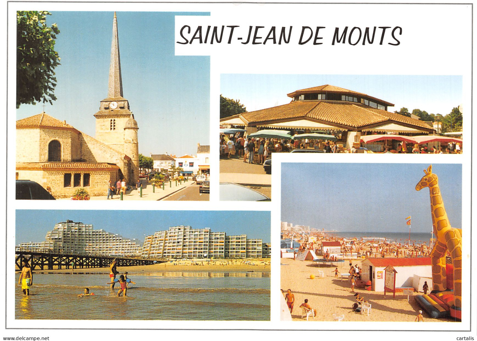 85-SAINT JEAN DE MONTS-N° 4458-D/0339 - Saint Jean De Monts