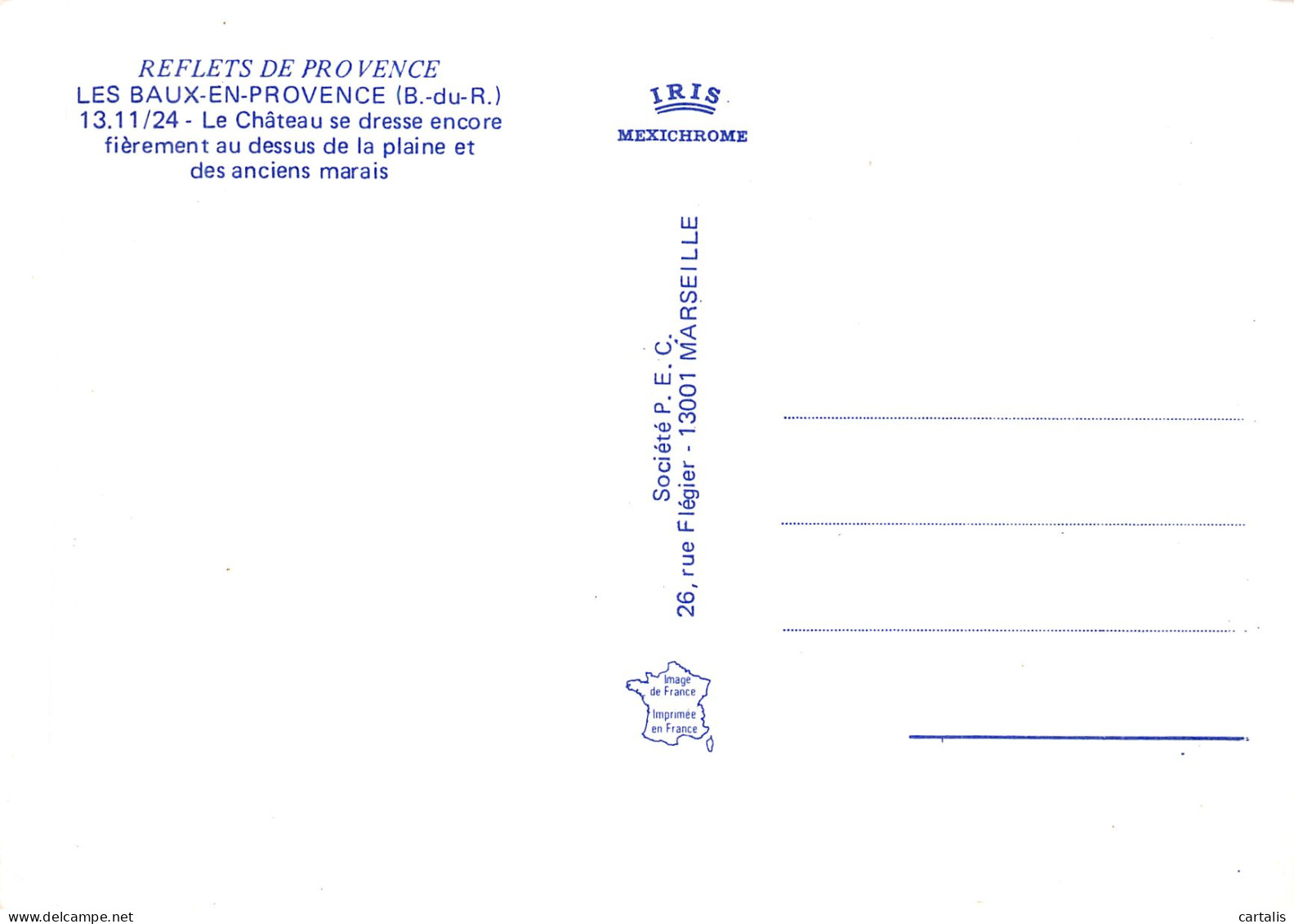 13-LES BAUX DE PROVENCE-N° 4458-D/0023 - Les-Baux-de-Provence