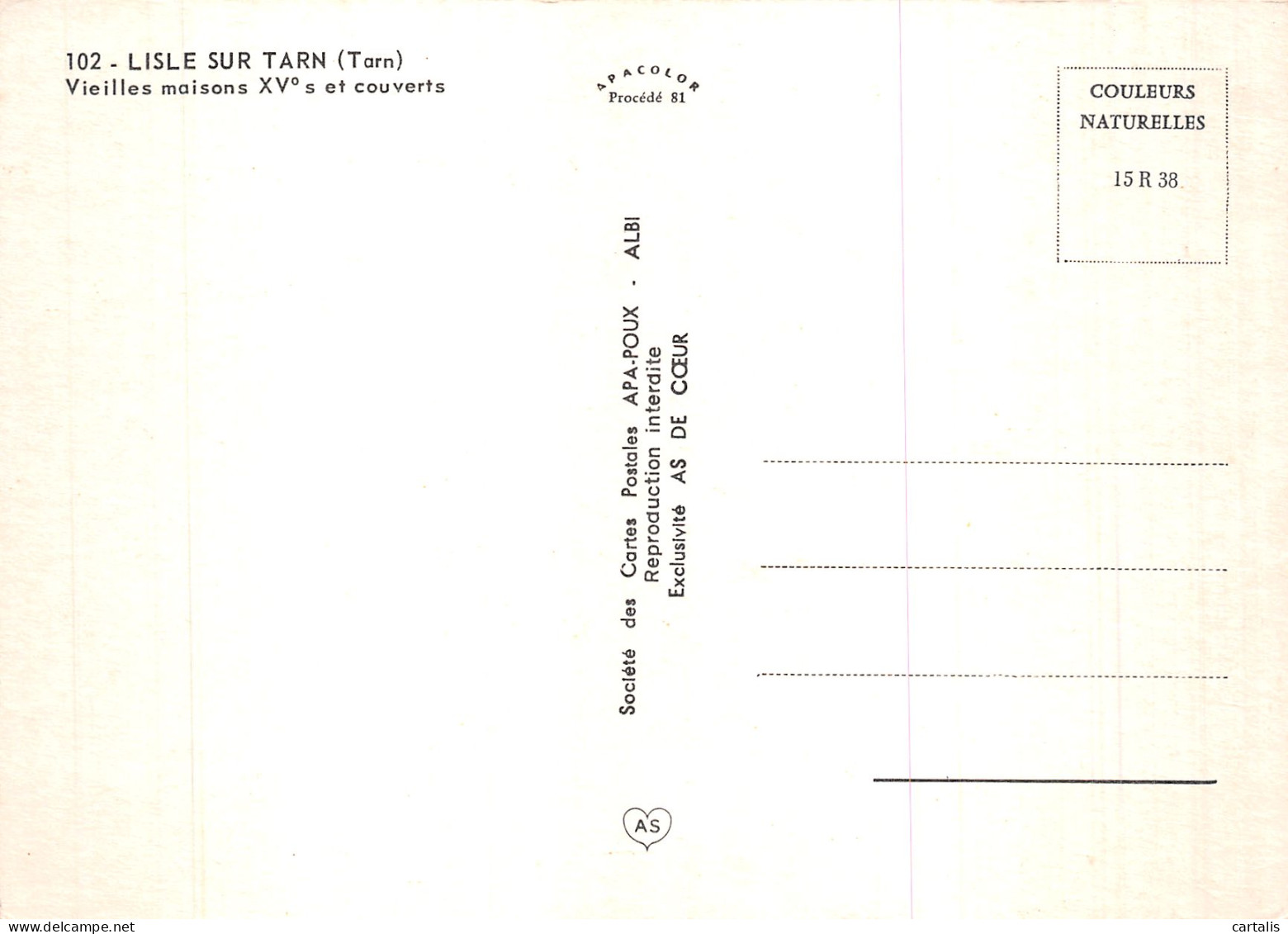 81-L ISLE SUR TARN-N° 4458-D/0003 - Other & Unclassified