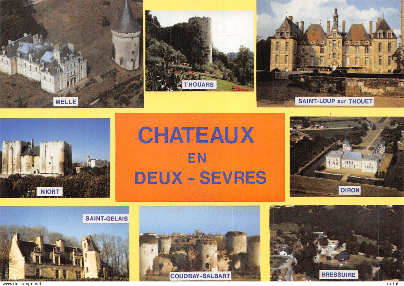 79-CHATEAUX DES DEUX SEVRES-N° 4458-C/0329 - Other & Unclassified