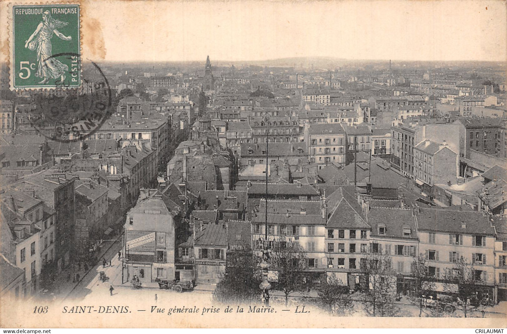 93-SAINT DENIS-N°T5088-F/0323 - Saint Denis