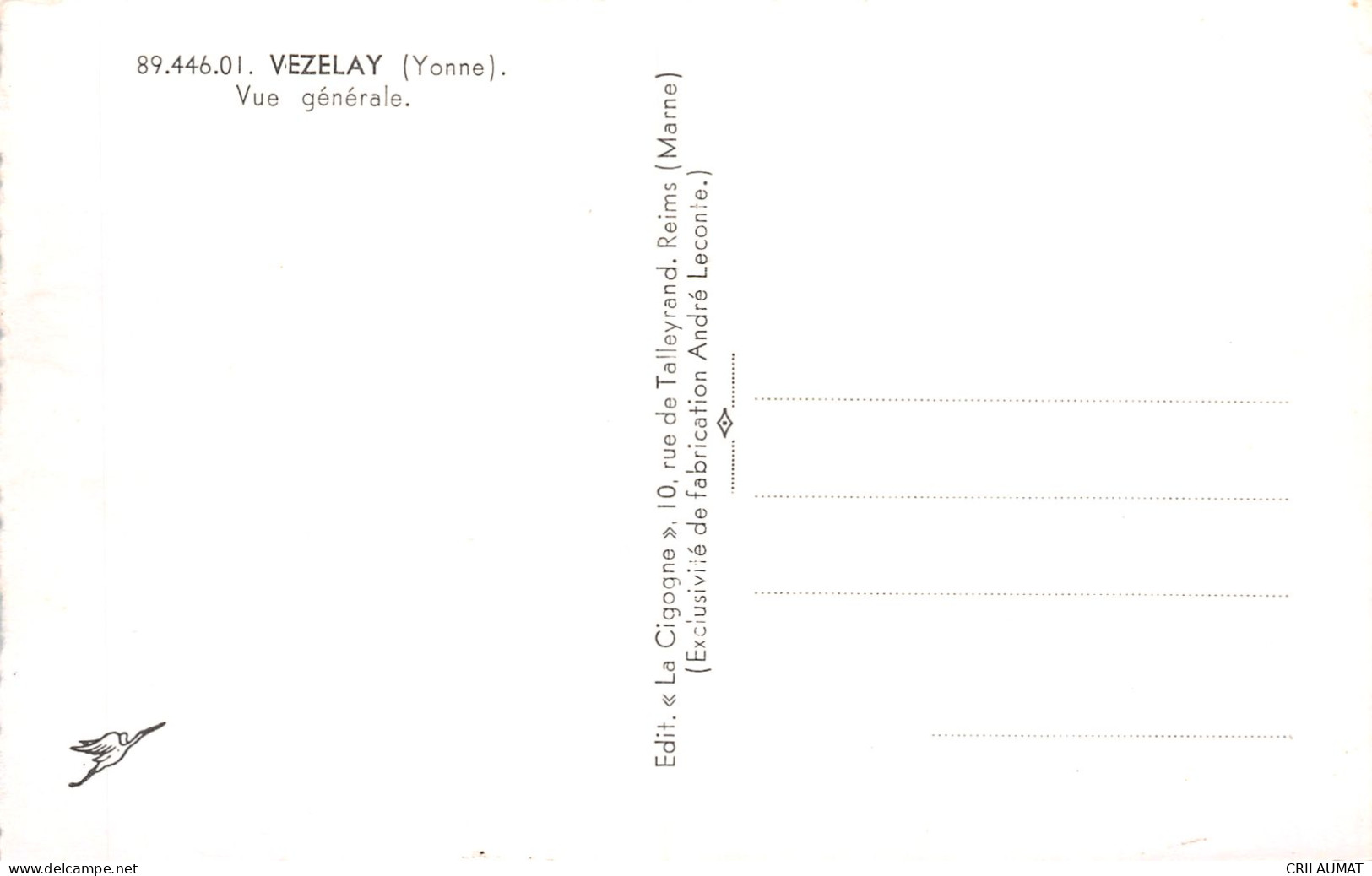 89-VEZELAY-N°T5088-F/0025 - Vezelay