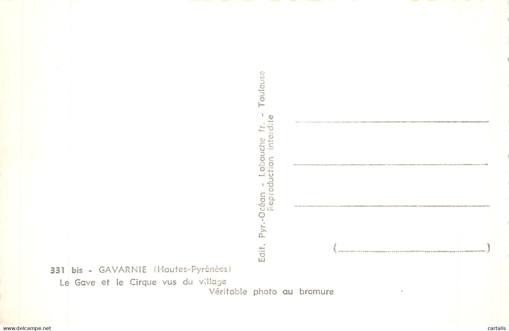 65-GAVARNIE-N°4459-D/0073 - Gavarnie