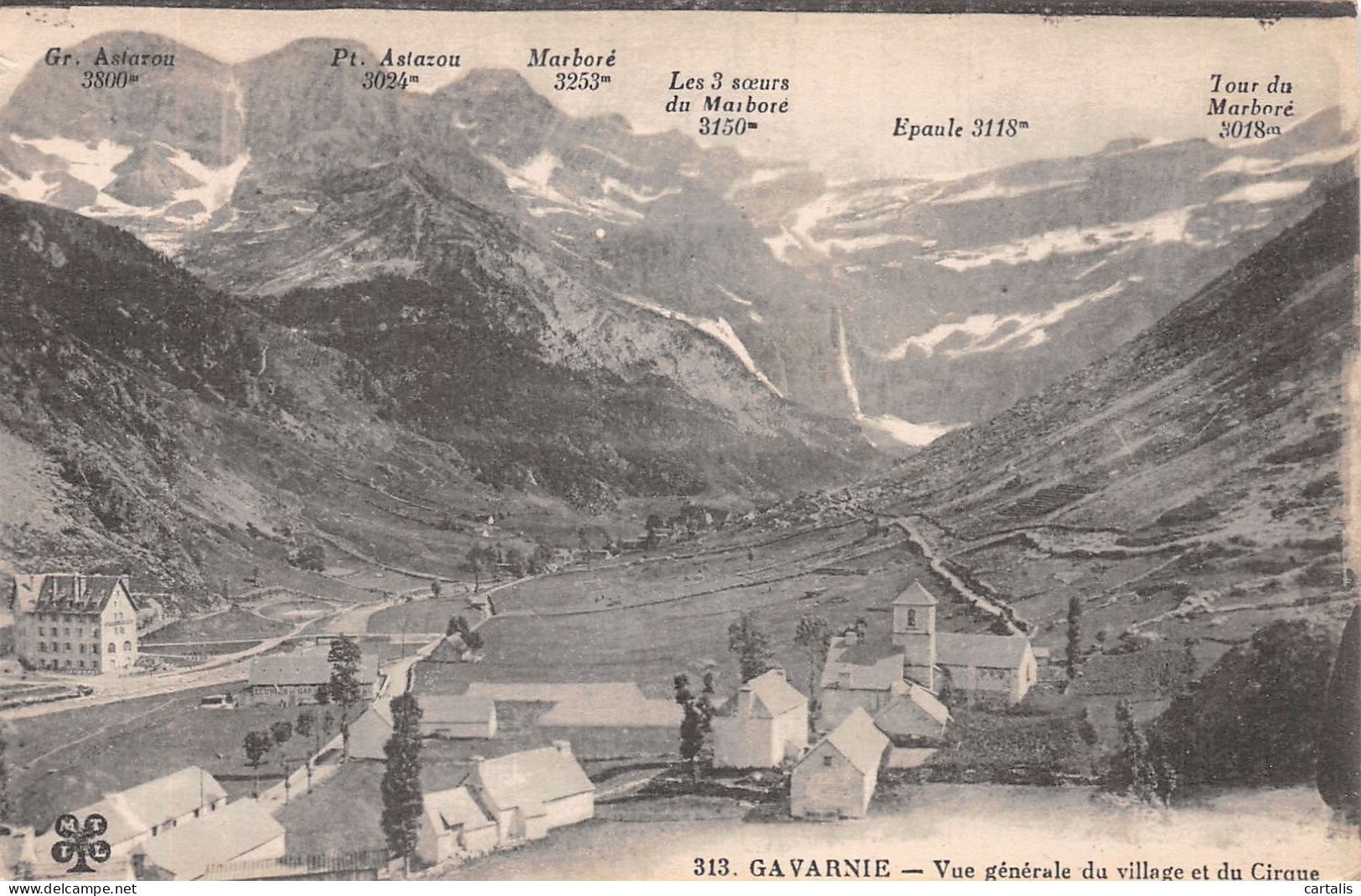 65-GAVARNIE-N°4459-D/0031 - Gavarnie