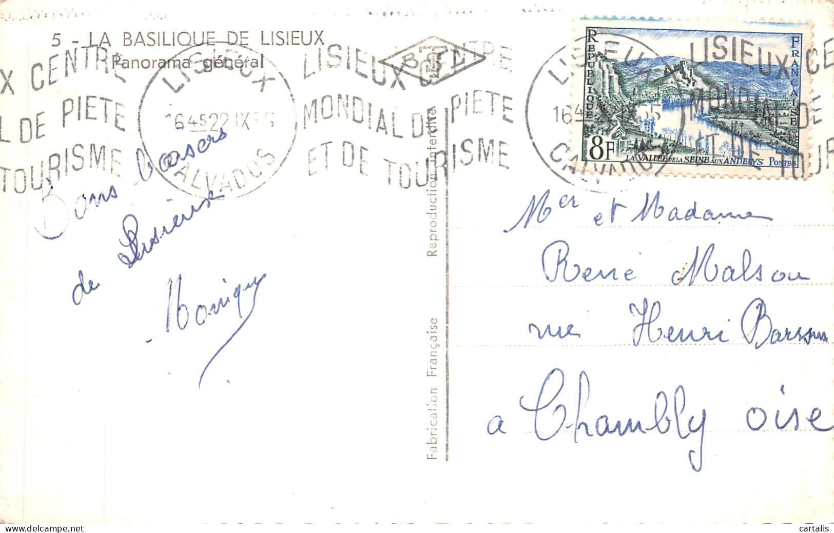 14-LISIEUX-N°4459-B/0381 - Lisieux