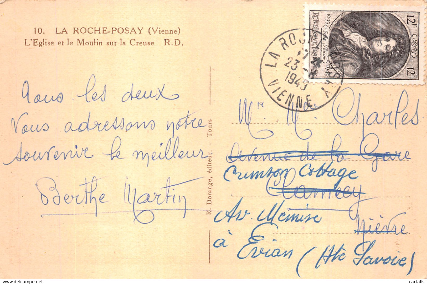 86-LA ROCHE POSAY-N°4459-B/0331 - La Roche Posay