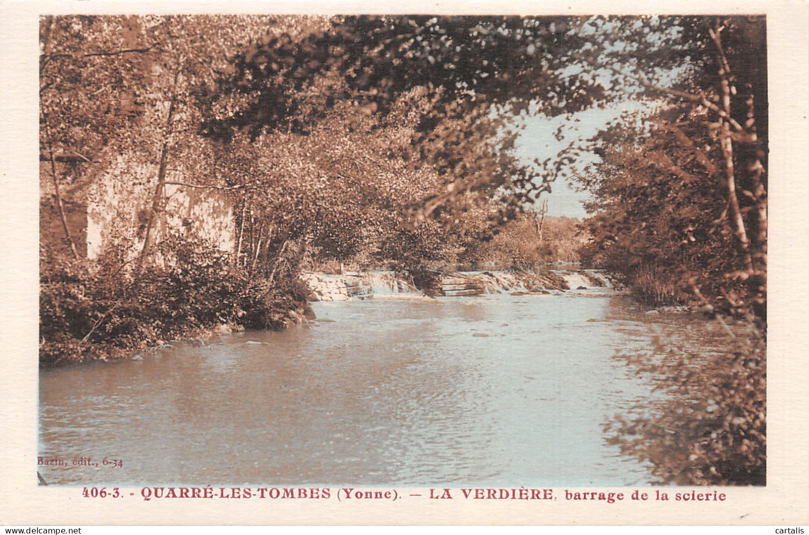 89-QUARRE LES TOMBES-N°4459-B/0327 - Quarre Les Tombes