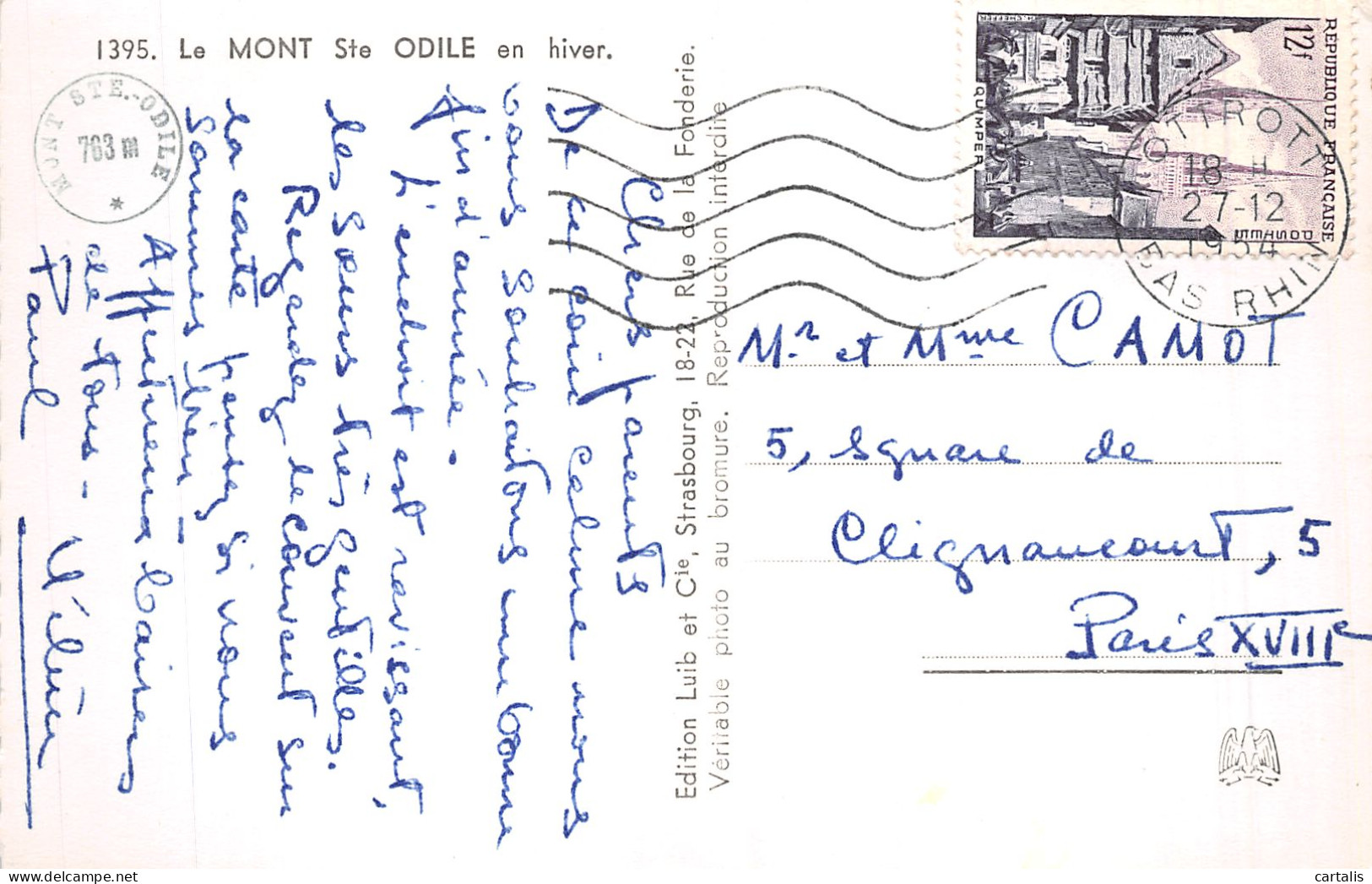 67-LE MONT SAINTE ODILE-N°4459-B/0285 - Altri & Non Classificati