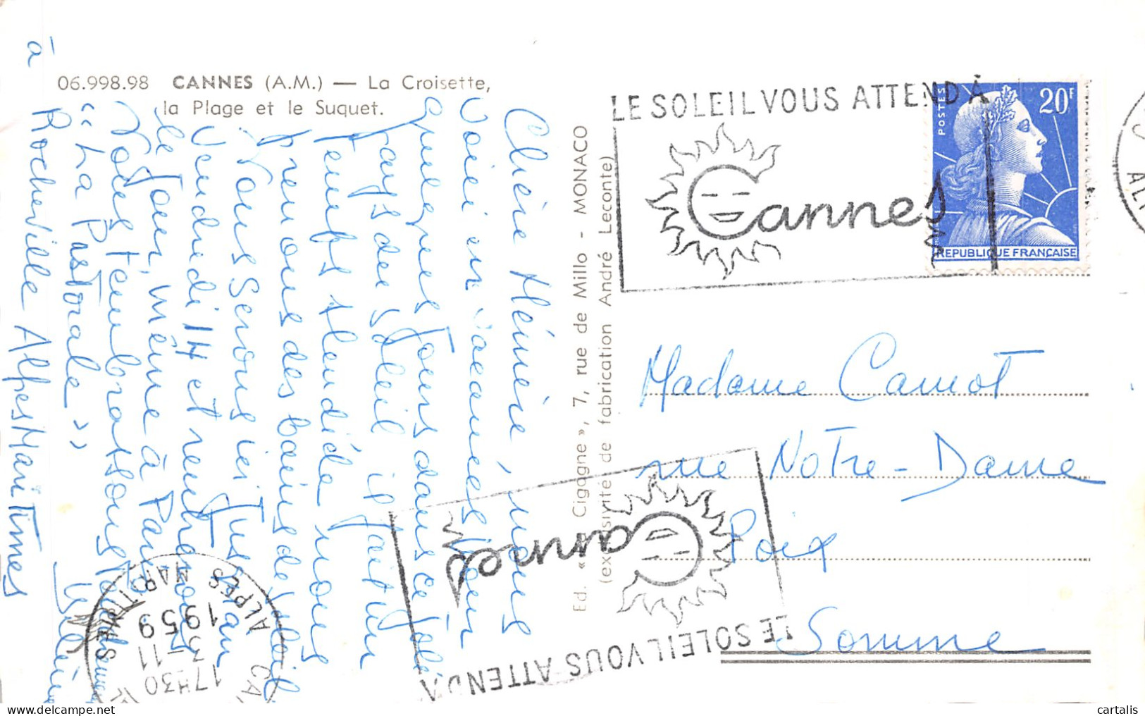 06-CANNES-N°4459-B/0287 - Cannes