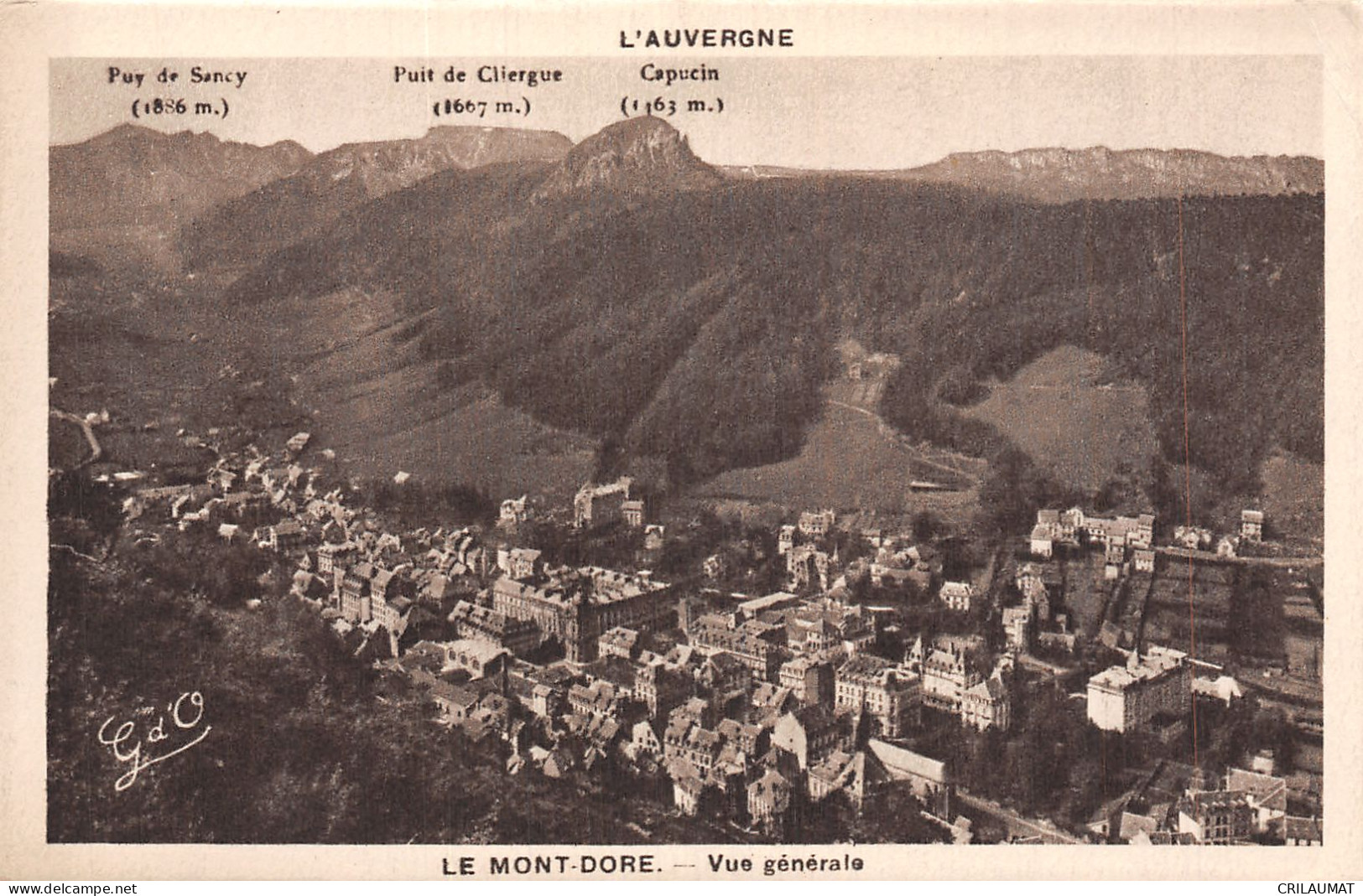 63-LE MONT DORE-N°T5089-A/0289 - Le Mont Dore