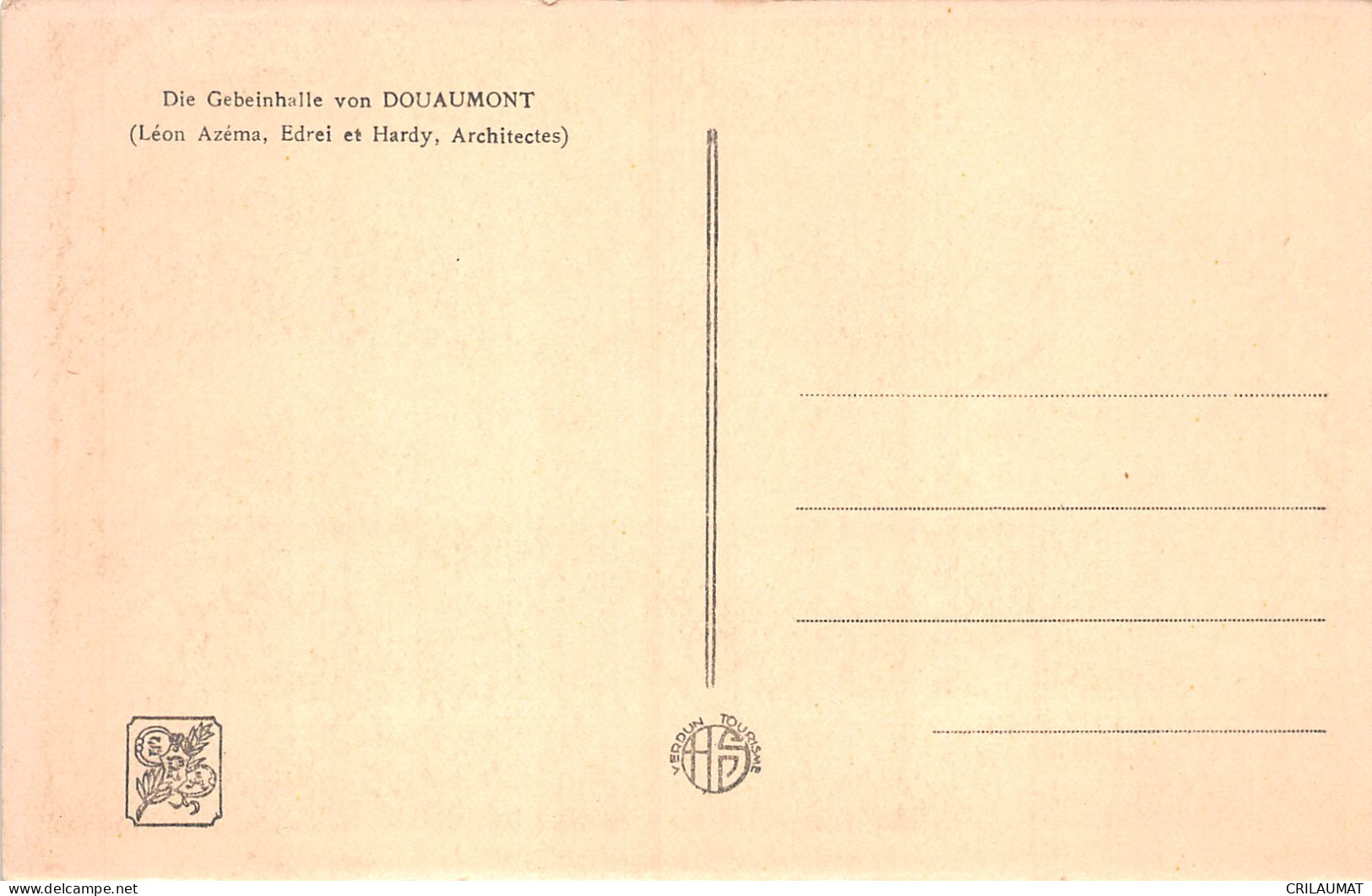 55-DOUAUMONT-N°T5089-A/0213 - Douaumont