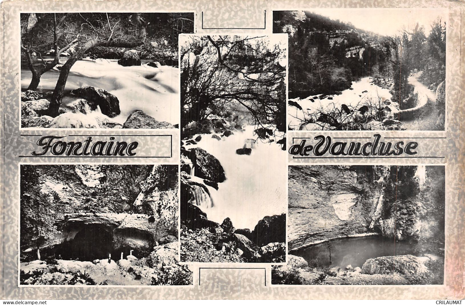 84-FONTAINE DE VAUCLUSE-N°T5089-A/0111 - Other & Unclassified