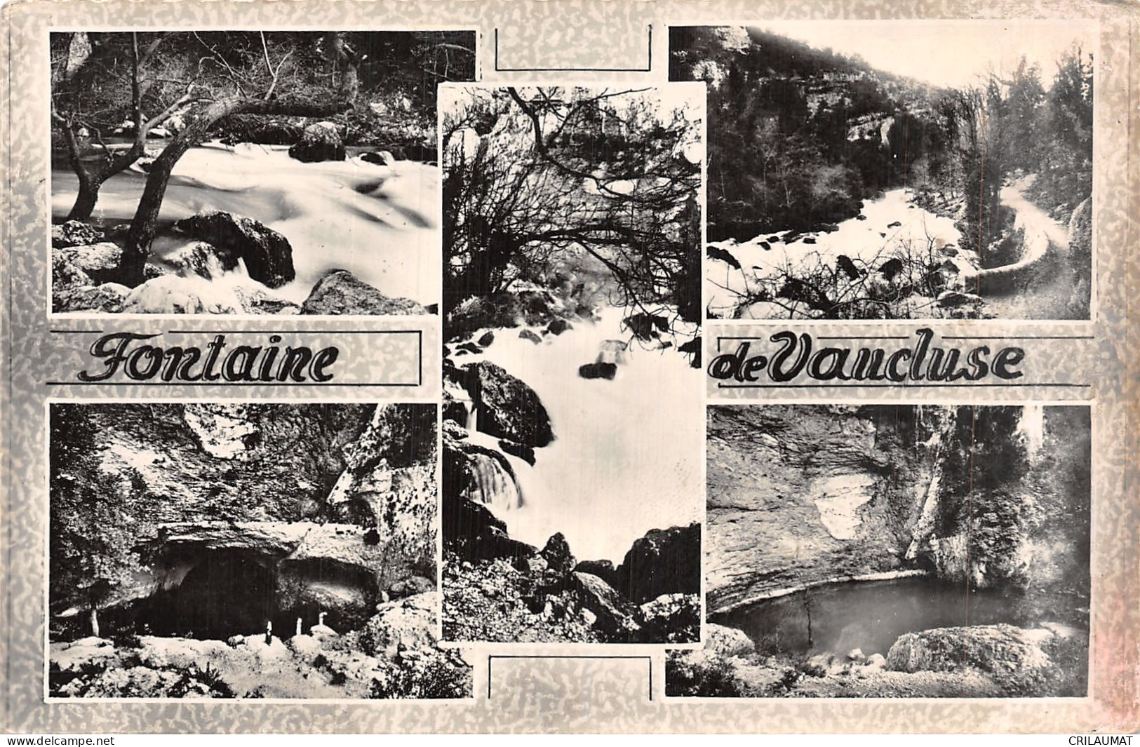 84-FONTAINE DE VAUCLUSE-N°T5089-A/0111 - Otros & Sin Clasificación