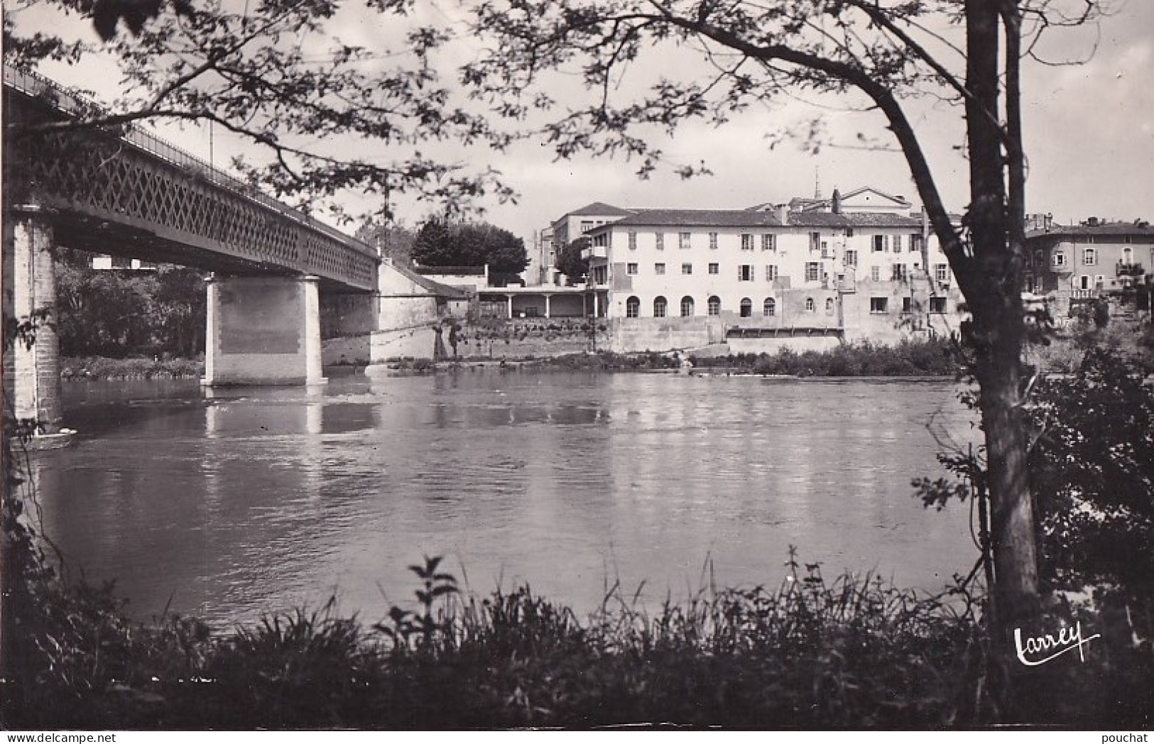 C9-31) MURET - PATRIE DE MARECHAL NIEL ET DE CLEMENT ADER - LES BORDS DE LA GARONNE L ' HOPITAL - ( 2 SCANS ) - Muret