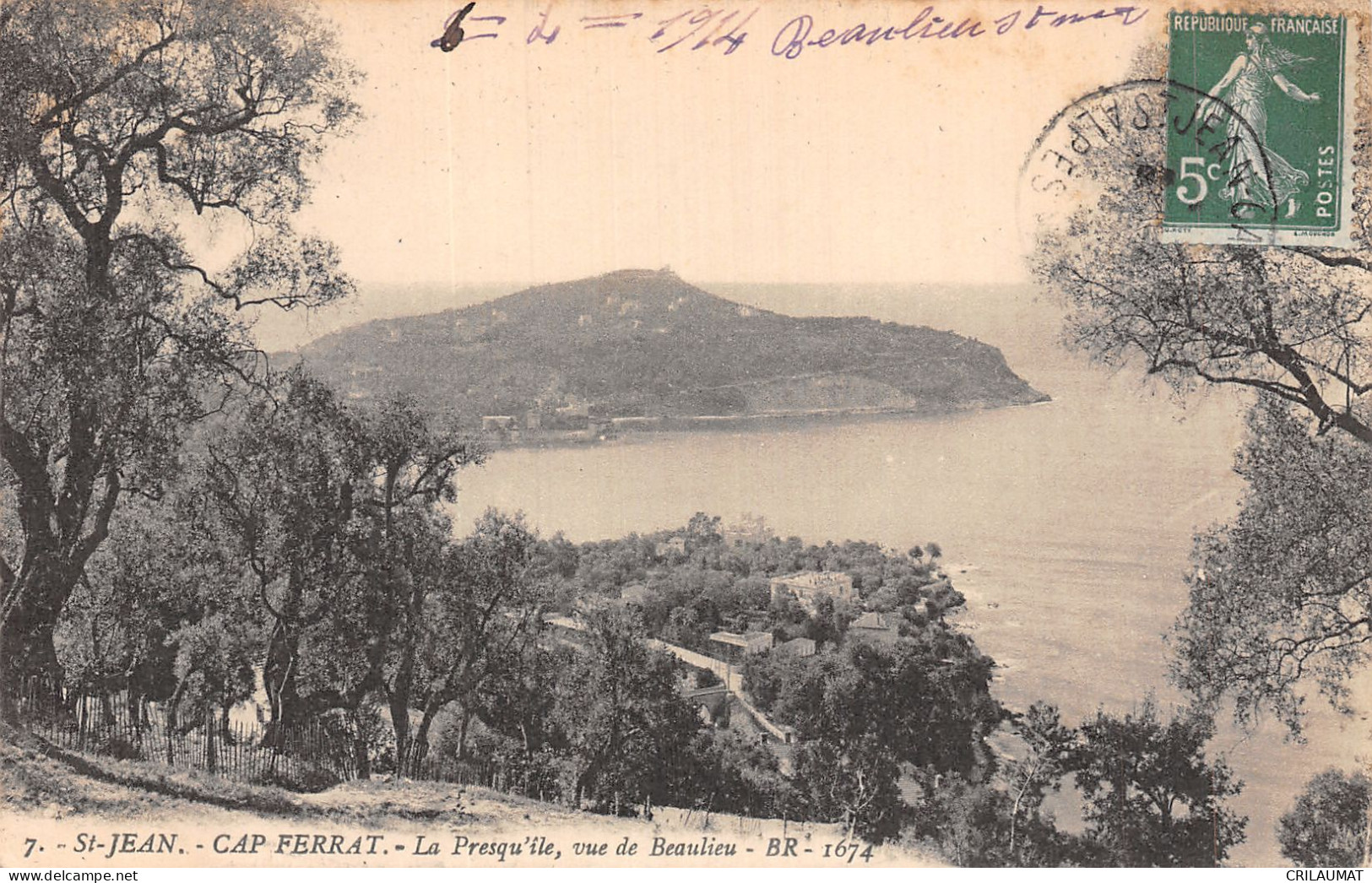 06-SAINT JEAN CAP FERRAT-N°T5089-D/0347 - Saint-Jean-Cap-Ferrat