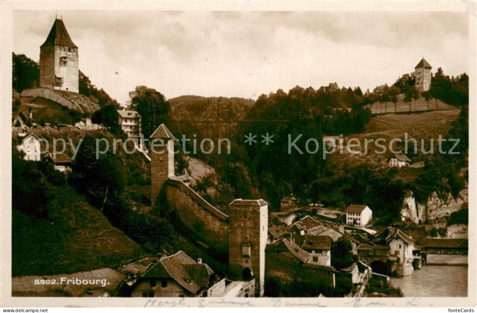 13718545 Fribourg FR Chateau Fribourg FR - Sonstige & Ohne Zuordnung