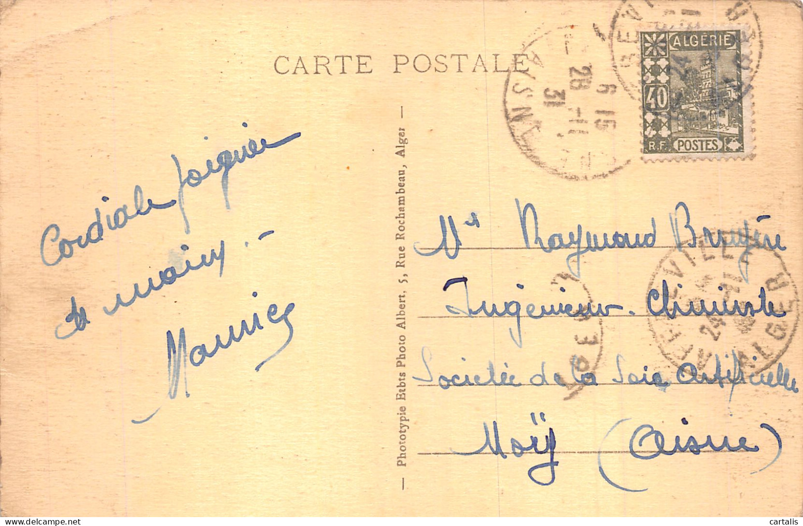 ET-ALGERIE AFFREVILLE-N°4459-E/0075 - Andere & Zonder Classificatie