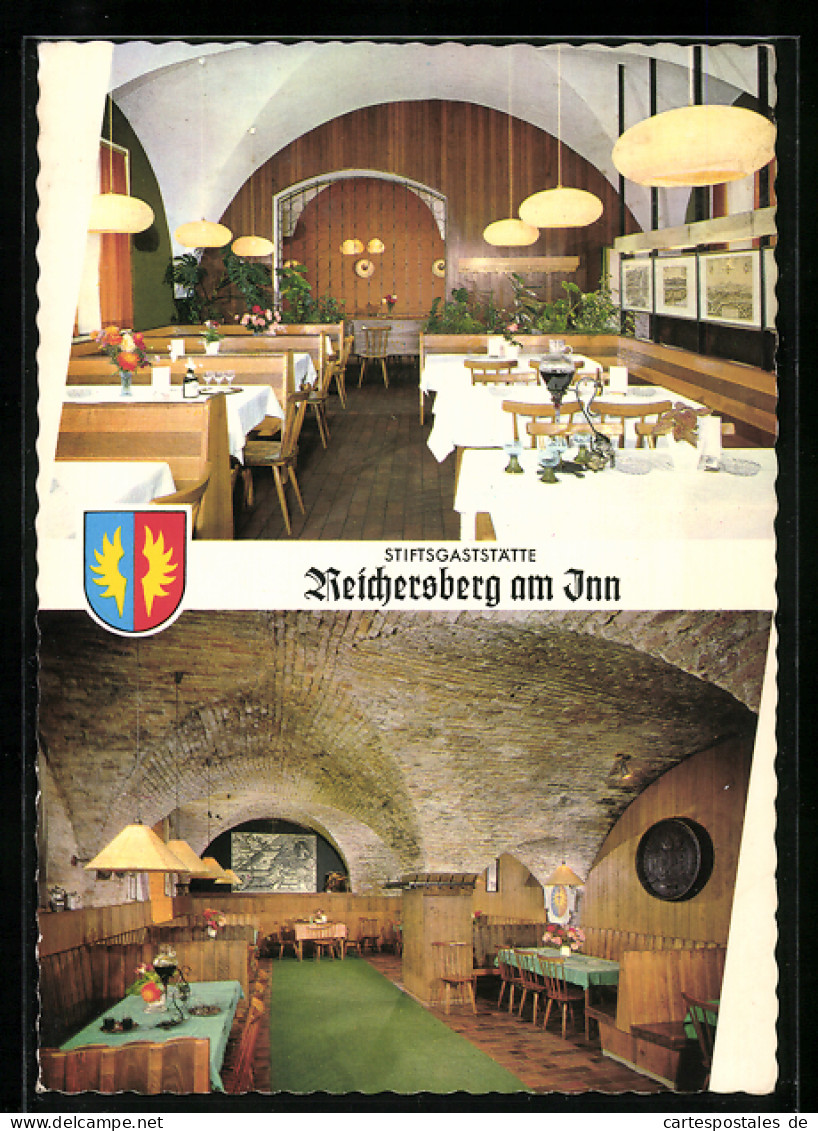 AK Reichersberg Am Inn, Innenansicht Des Stiftskeller Reichersberg, Augustiner Chorherrenstift  - Sonstige & Ohne Zuordnung