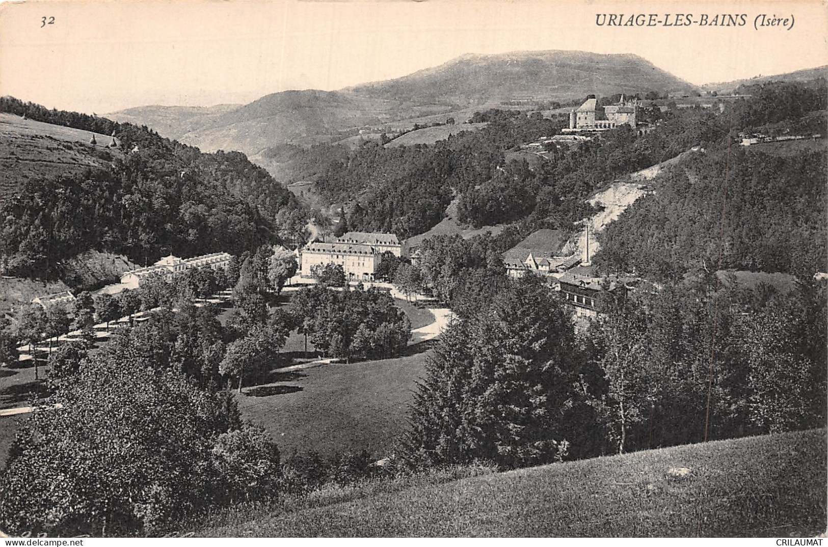 38-URIAGE LES BAINS-N°T5089-D/0045 - Uriage