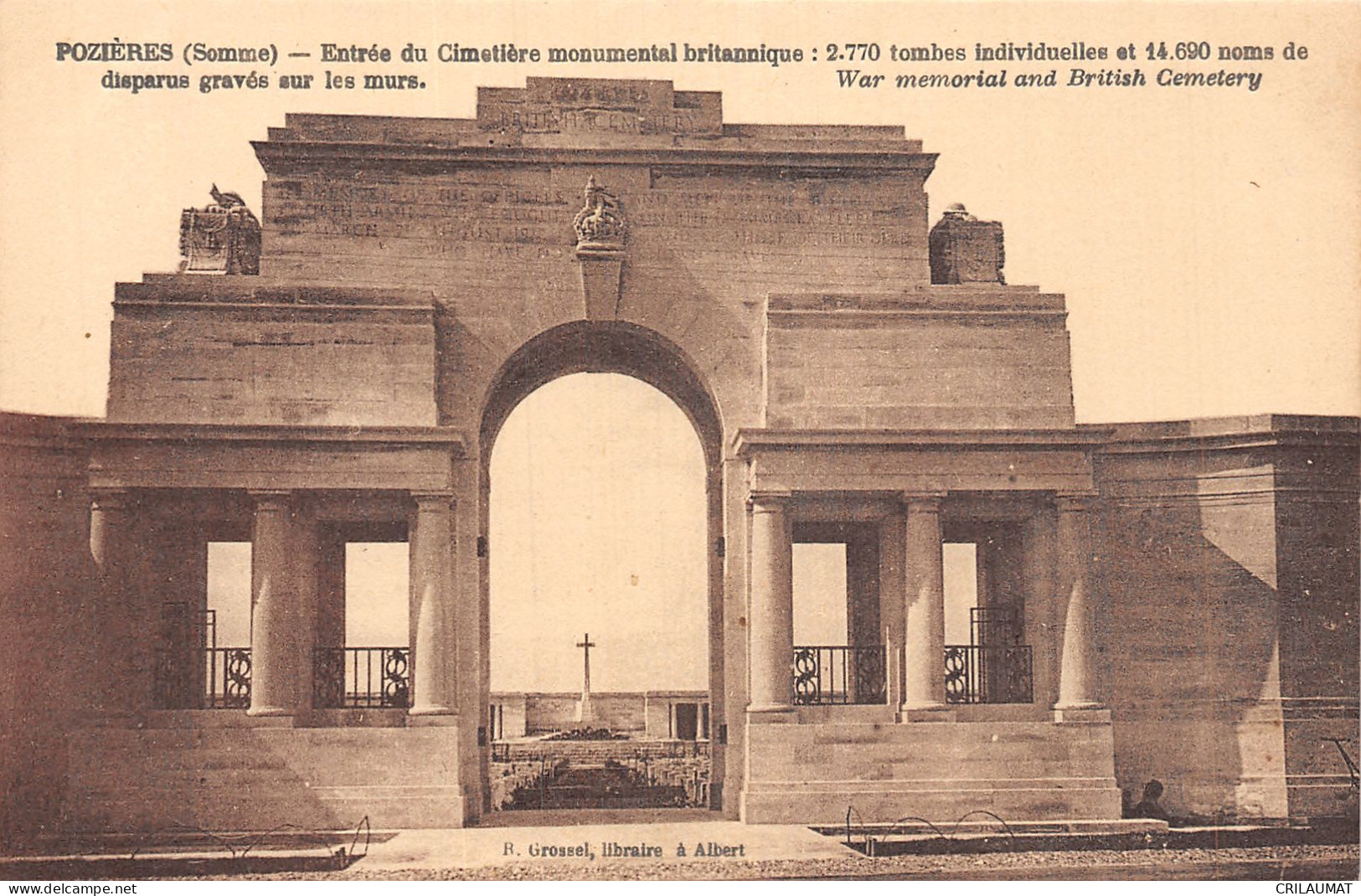 80-POZIERES-N°T5089-C/0087 - Other & Unclassified